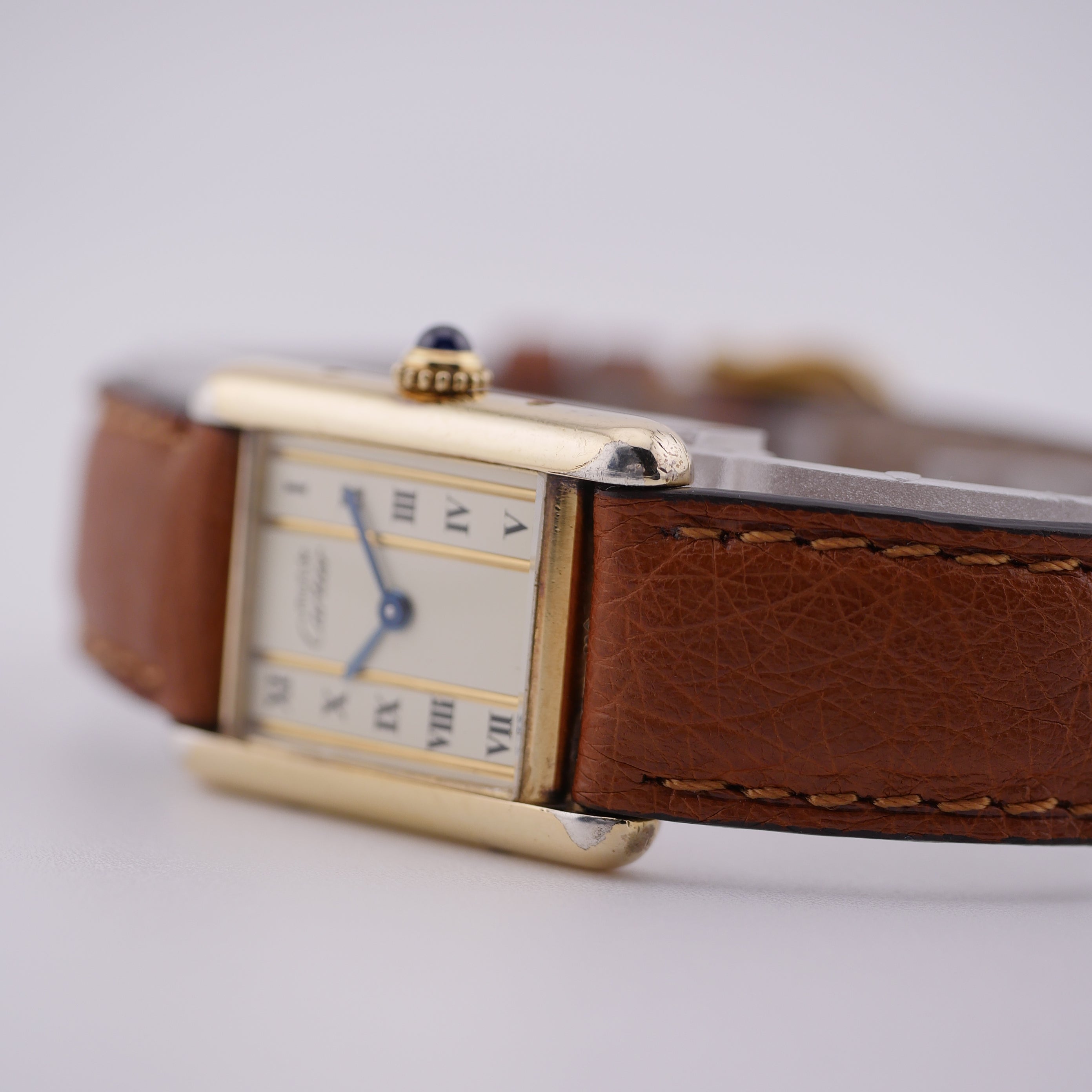 Cartier Tank Silber / vergoldet 5057001 - 1994