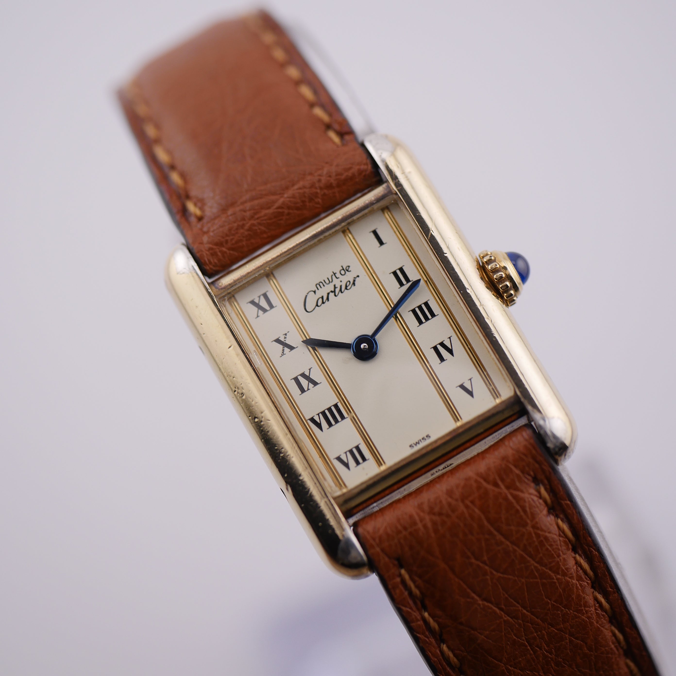 Cartier Tank Silber / vergoldet 5057001 - 1994