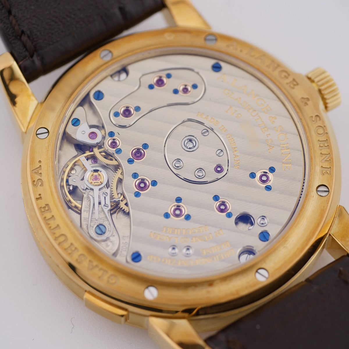 A. Lange & Söhne Laneg 1 Gelbgold 101.022 - "Service 2023"