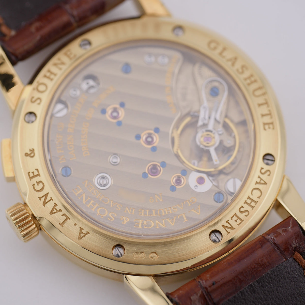 A. Lange & Sähne Saxonia Gelbgold 105.021 - 2001
