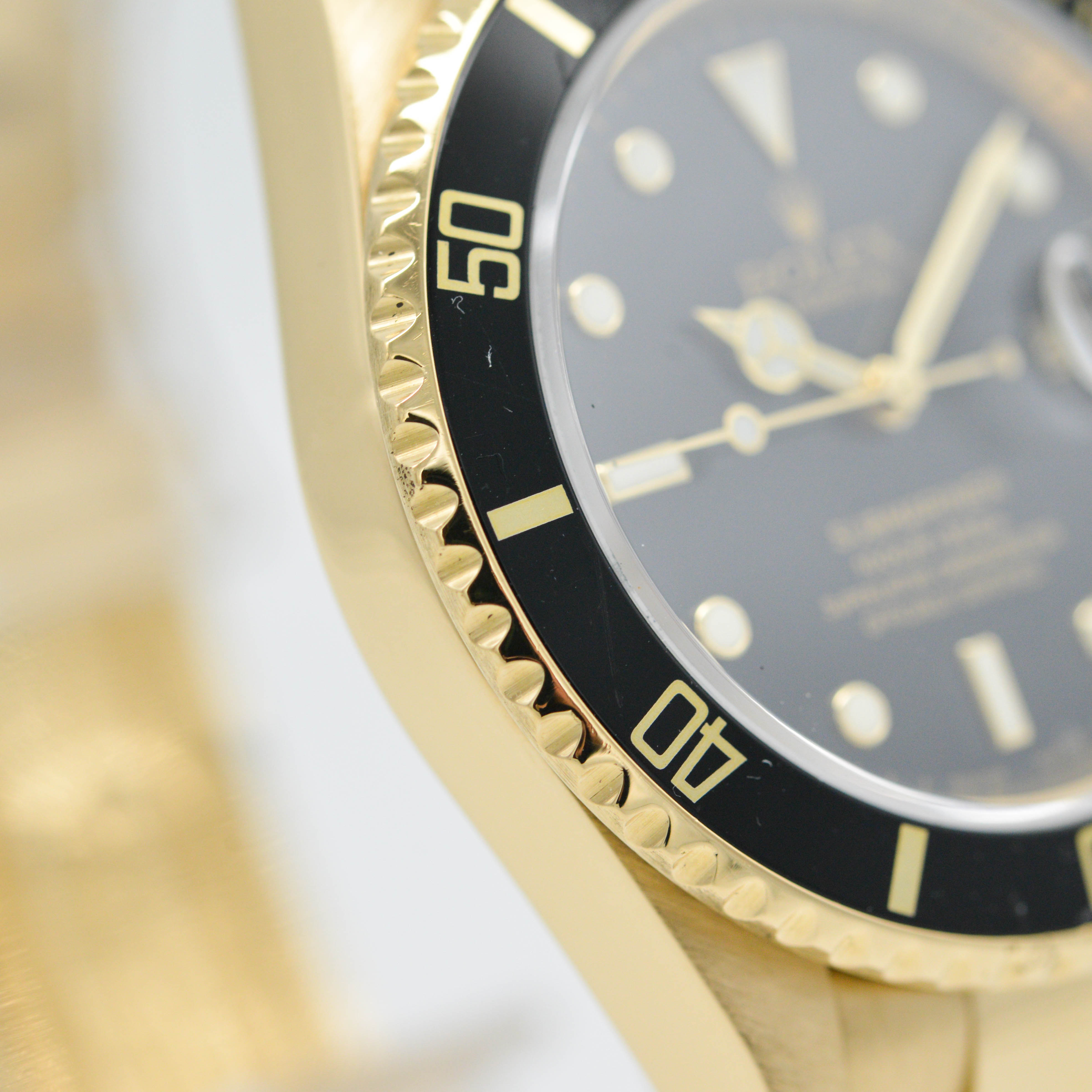 Rolex Submariner Gelbgold 16618 - 2006