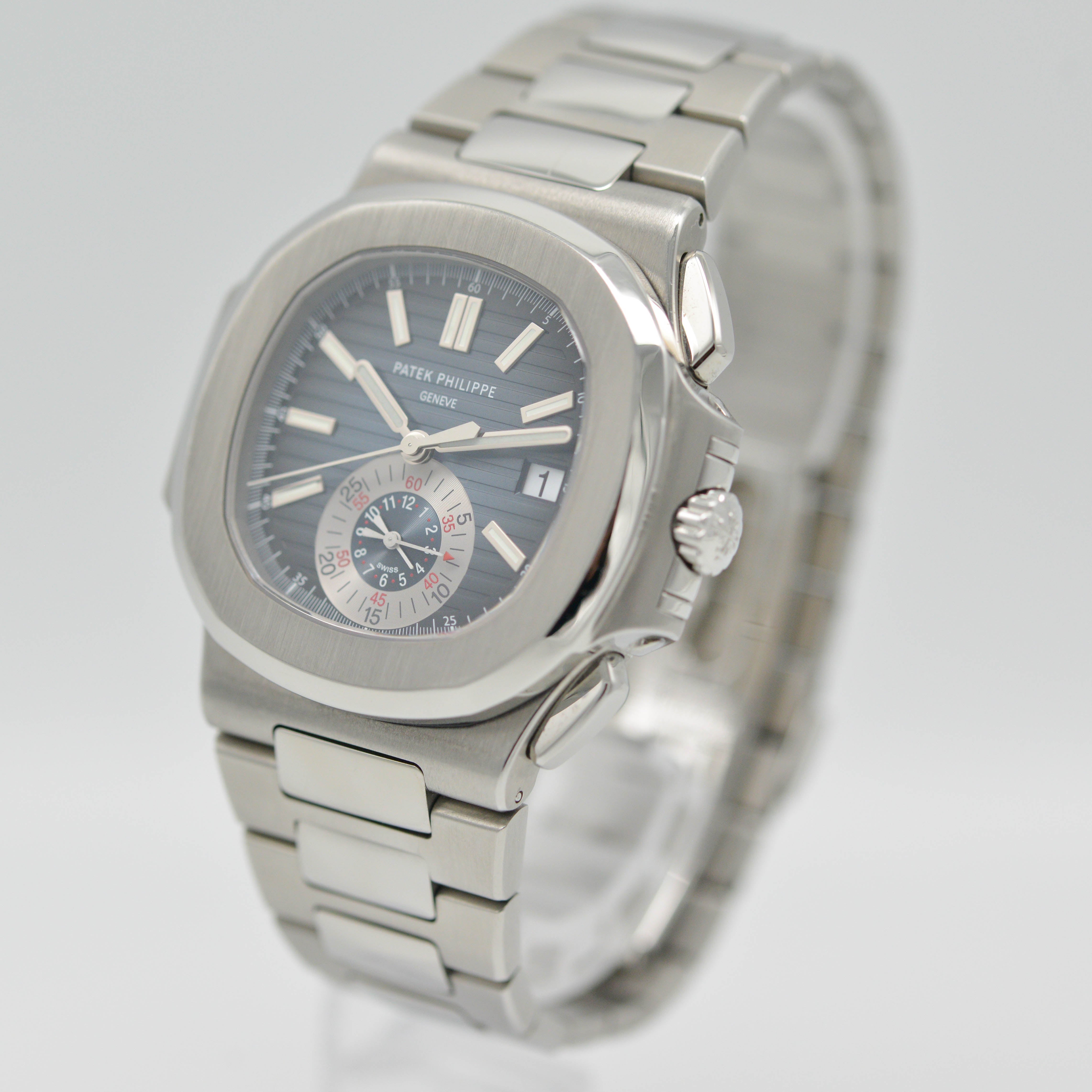 Patek Philippe Nautilus Chronograph Stahl 5980/1A-001 2007