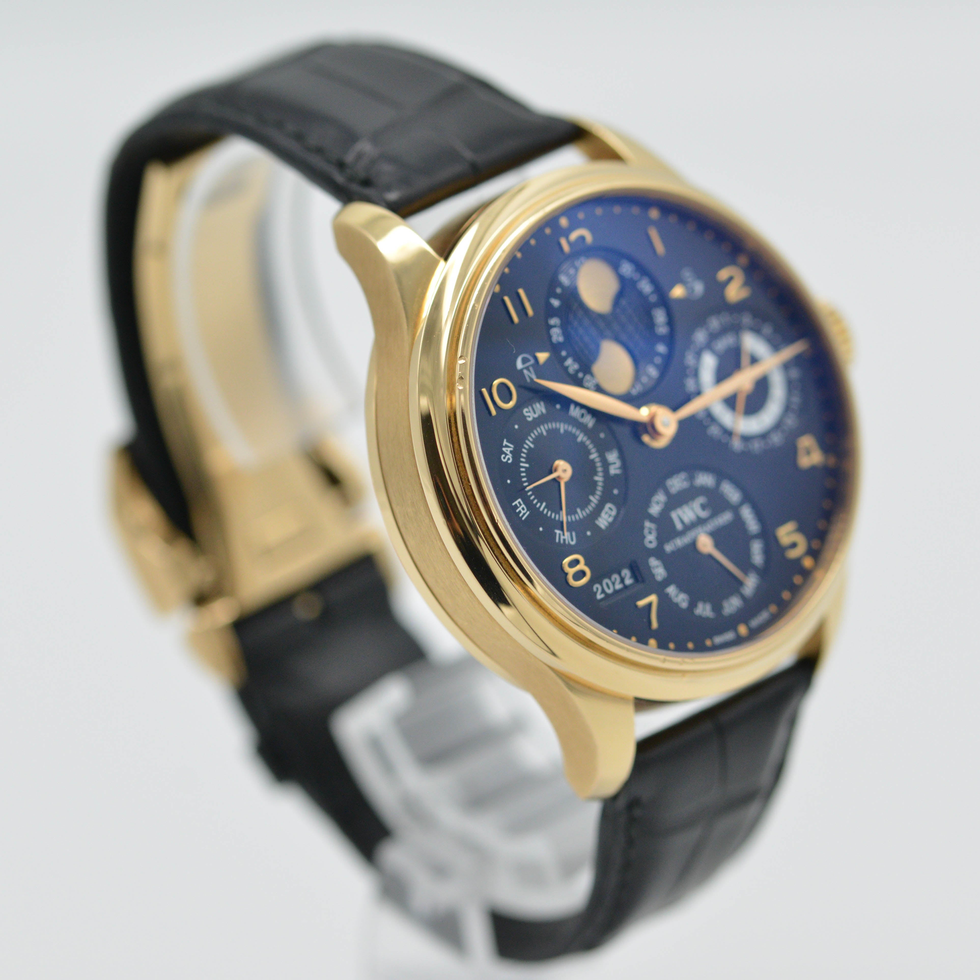 IWC portugieser Perpetual Calendar Rosegold IW503202 2015