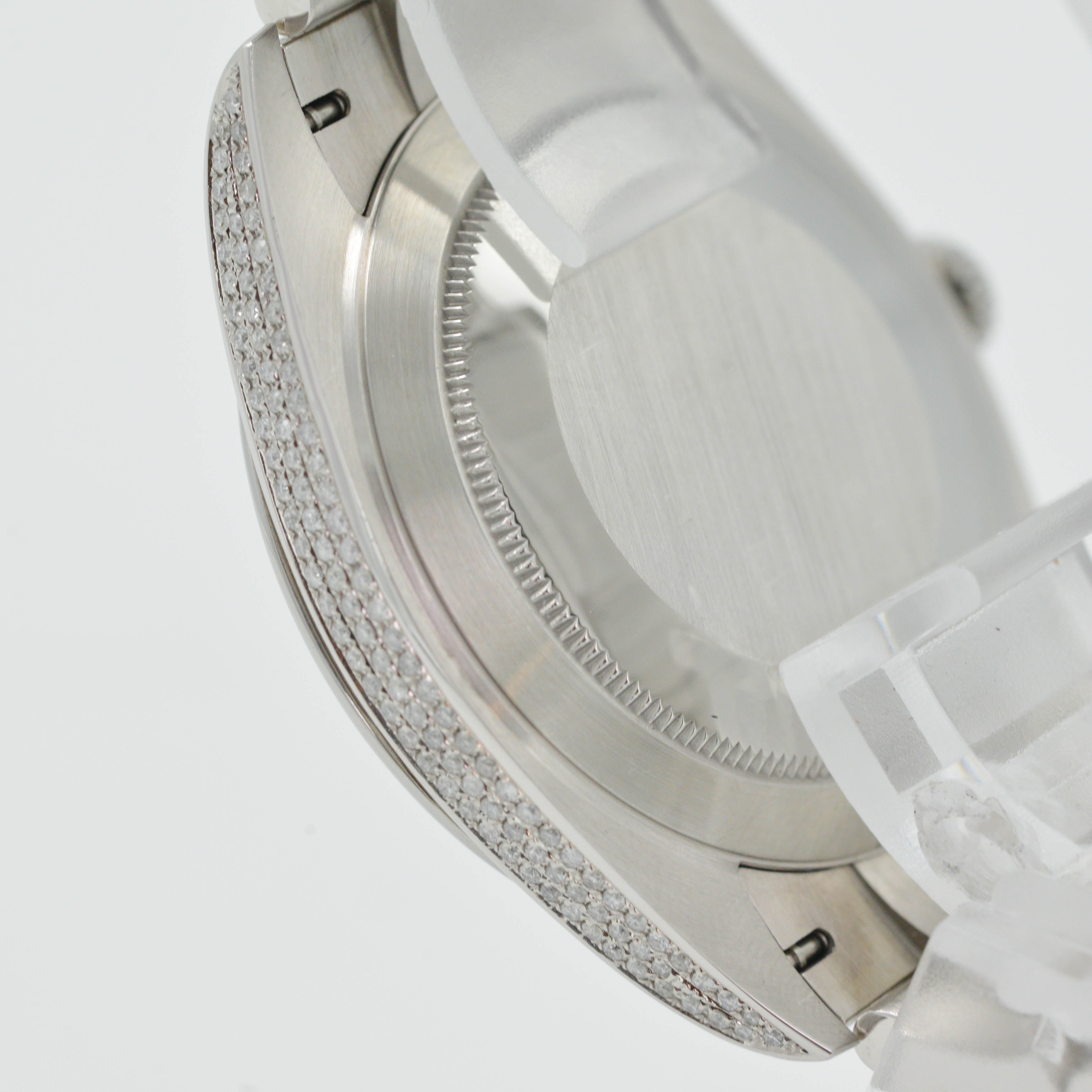 Rolex Datejust 41 Stahl Iced Out 126300 - 2023