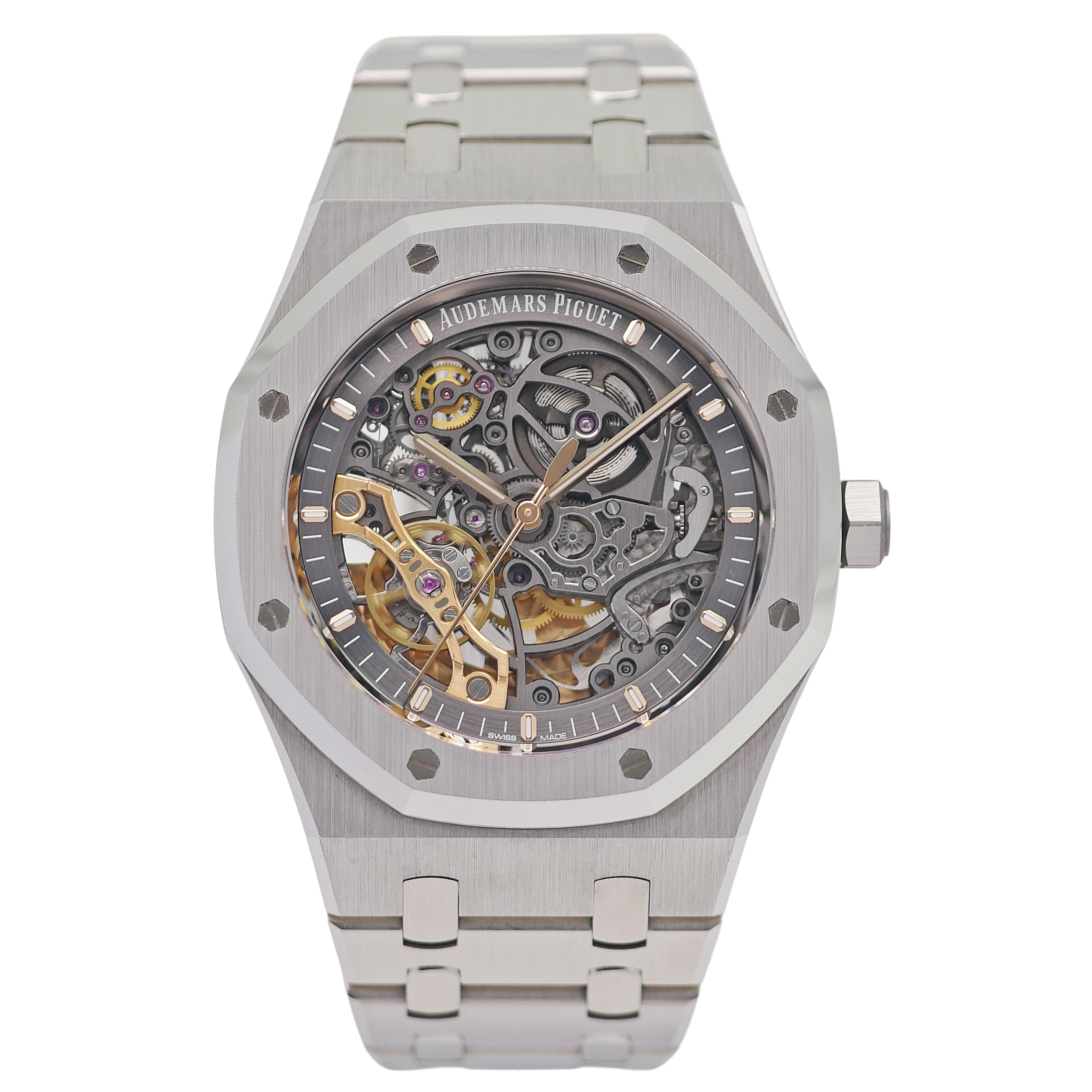 Audemars Piguet Royal Oak Openworked Double Balance 15407ST.OO.1220ST.01