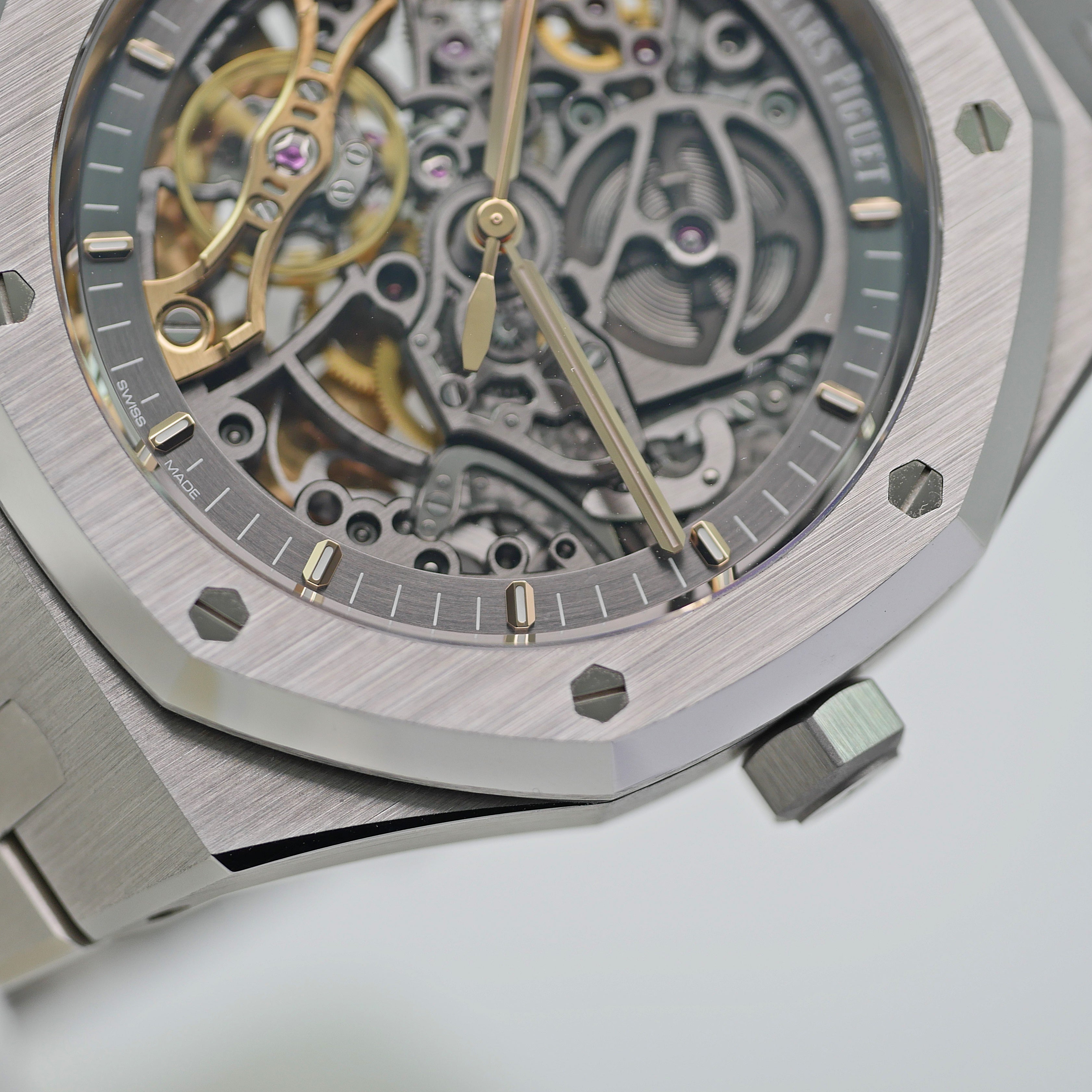 Audemars Piguet Royal Oak Openworked Double Balance 15407ST.OO.1220ST.01
