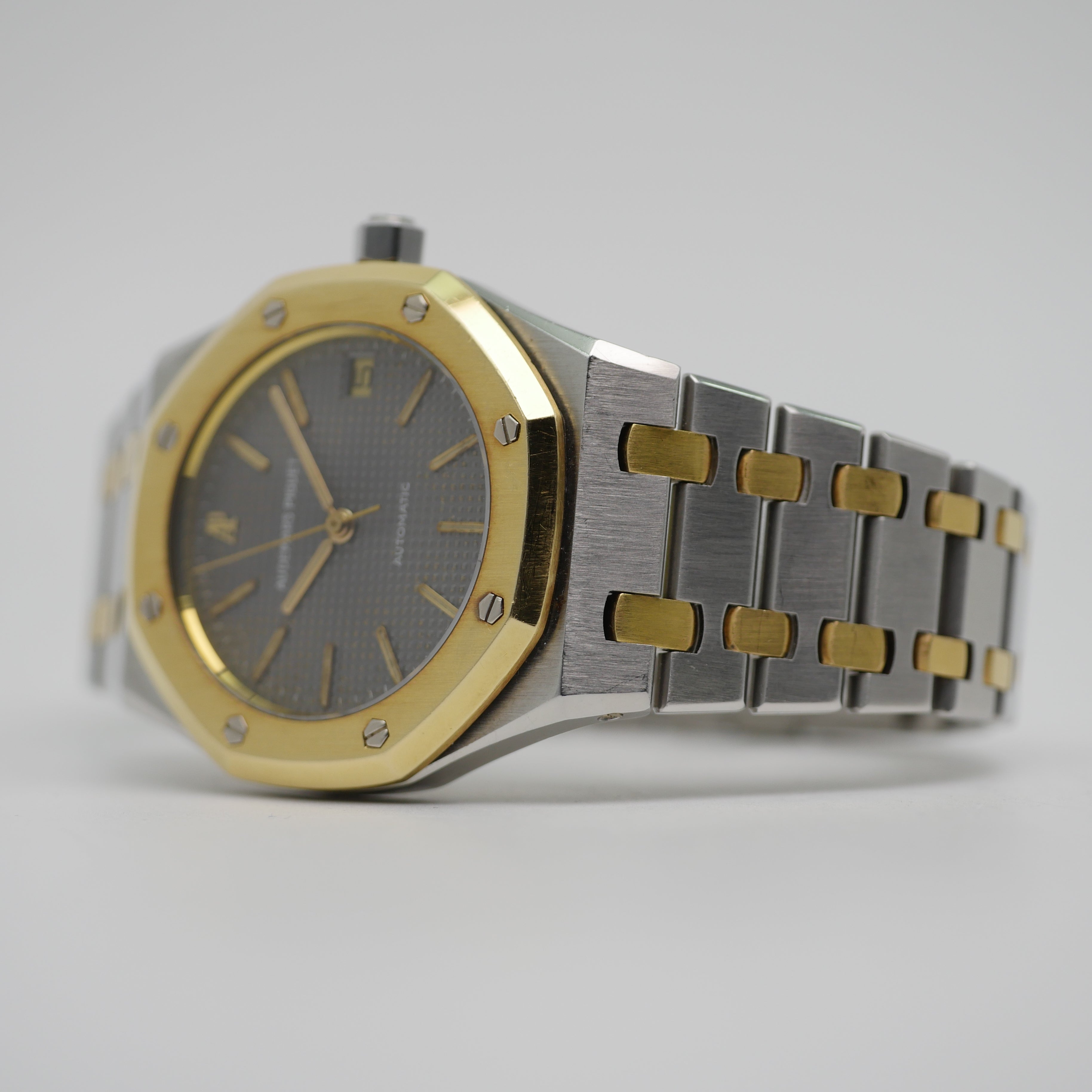 Audemars Piguet Royal Oak Stahl / Gelbgold 14790SA - 1992 + Archivauszug