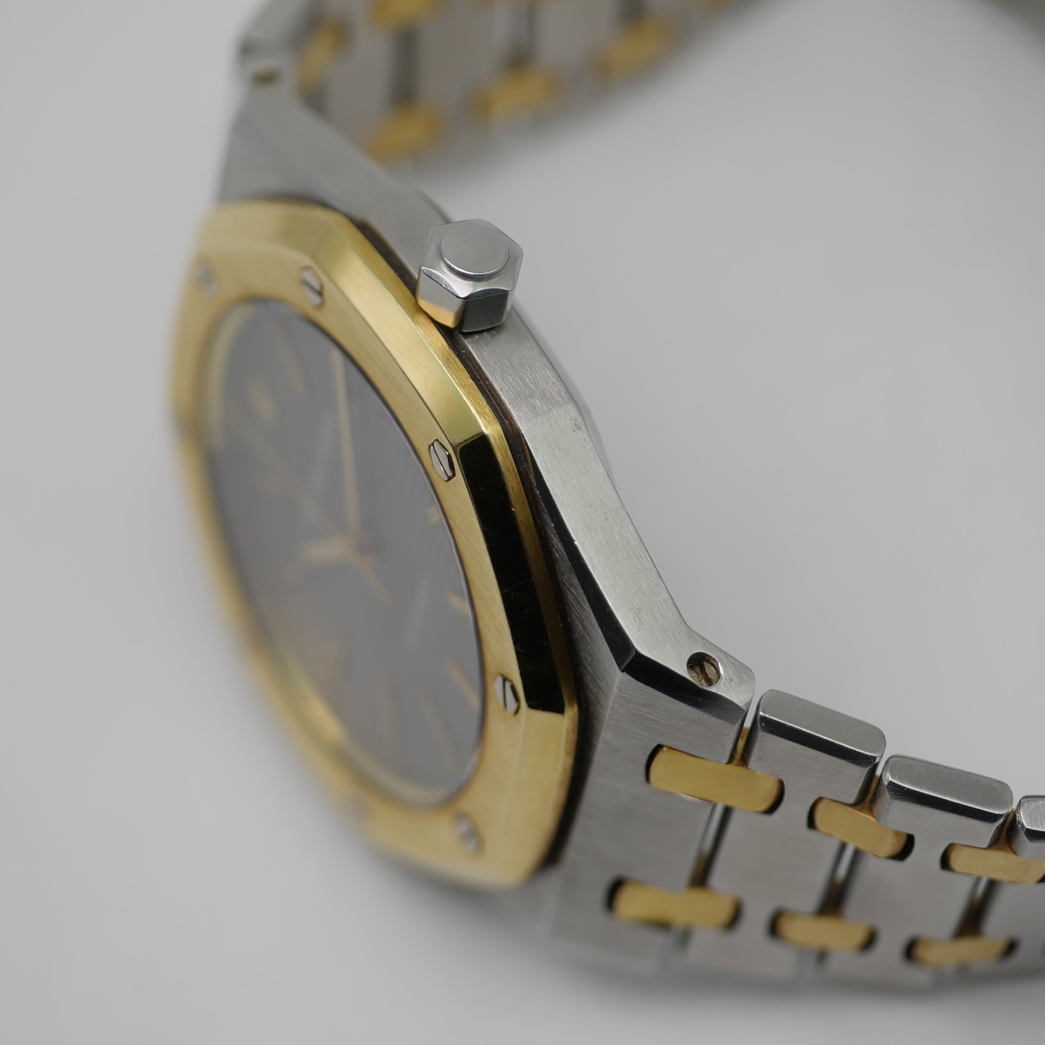 Audemars Piguet Royal Oak Stahl / Gelbgold 14790SA - 1992 + Archivauszug