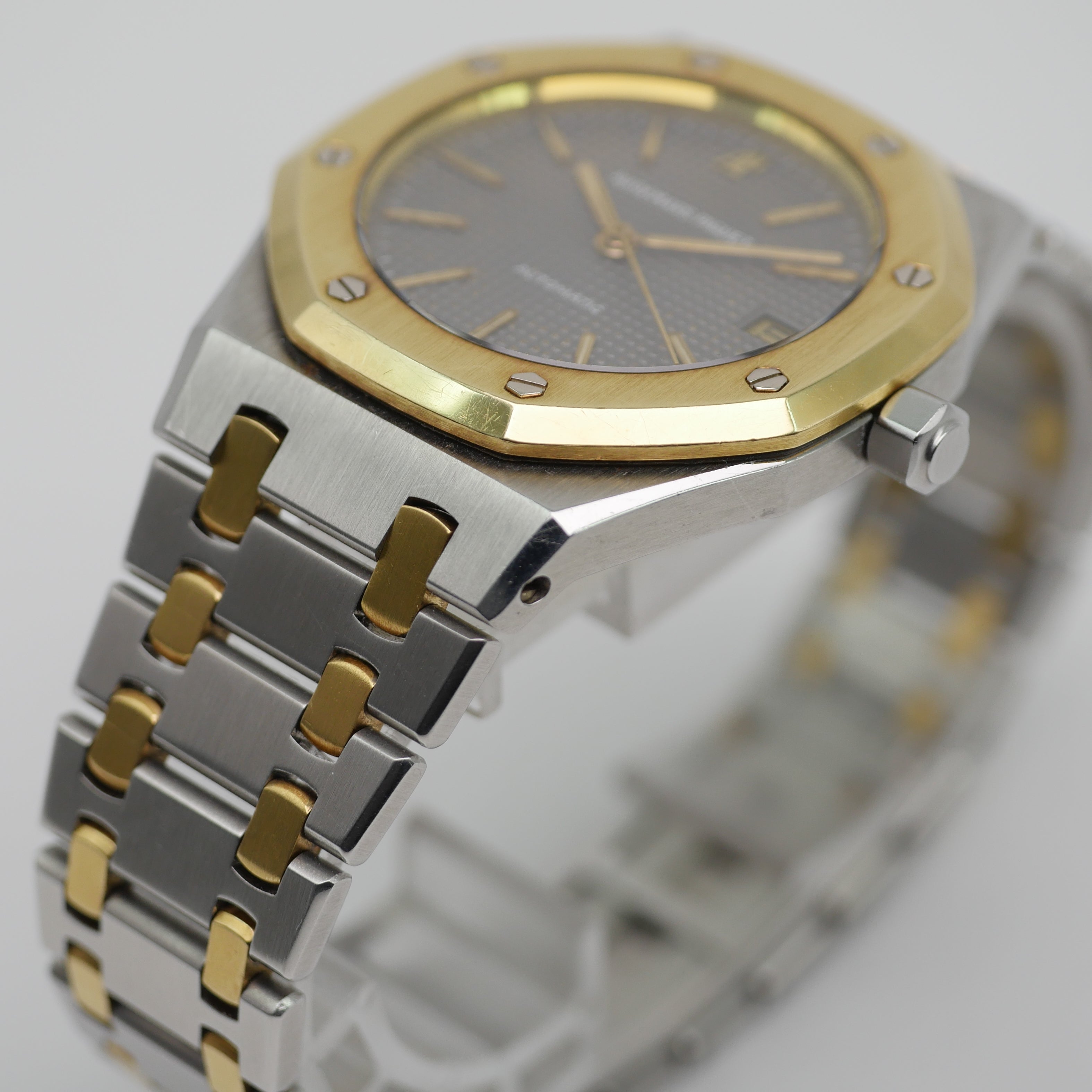 Audemars Piguet Royal Oak Stahl / Gelbgold 14790SA - 1992 + Archivauszug