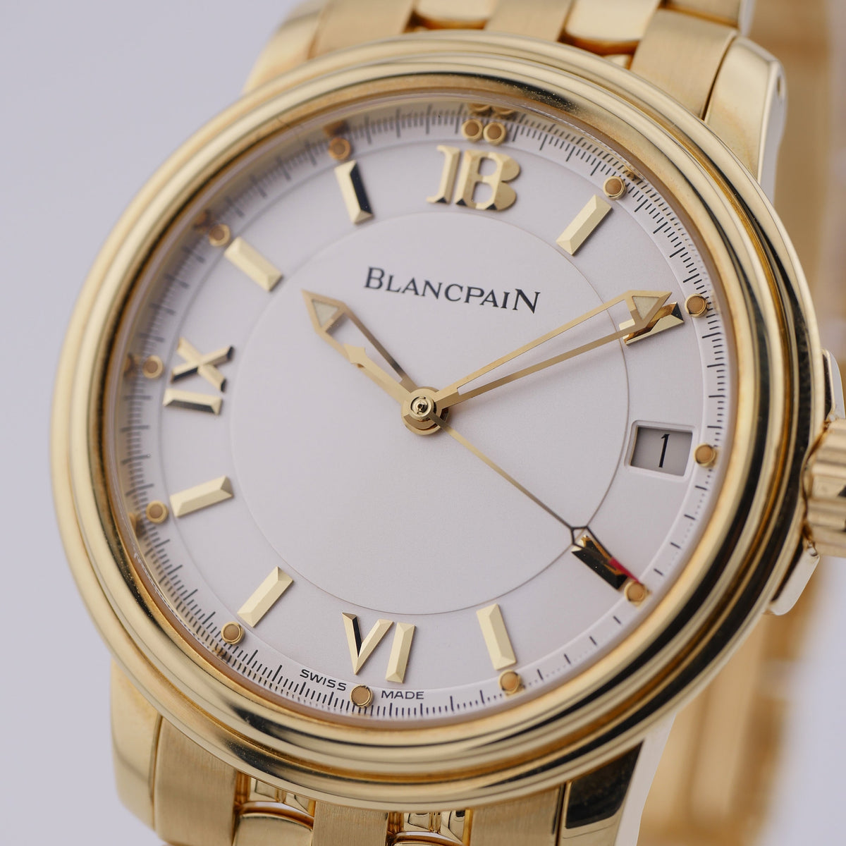 Blancpain Léman Ultra Slim Gelbgold 2101-1418 - 1998 "Archiveauszug-Revision 2025"