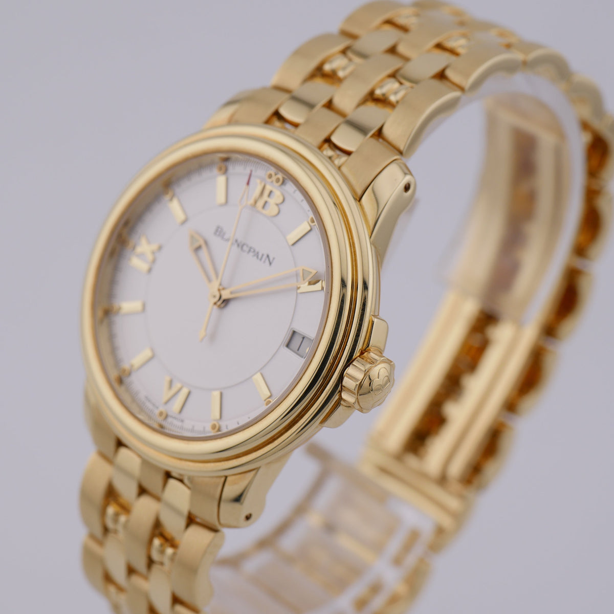 Blancpain Léman Ultra Slim Gelbgold 2101-1418 - 1998 "Archiveauszug-Revision 2025"