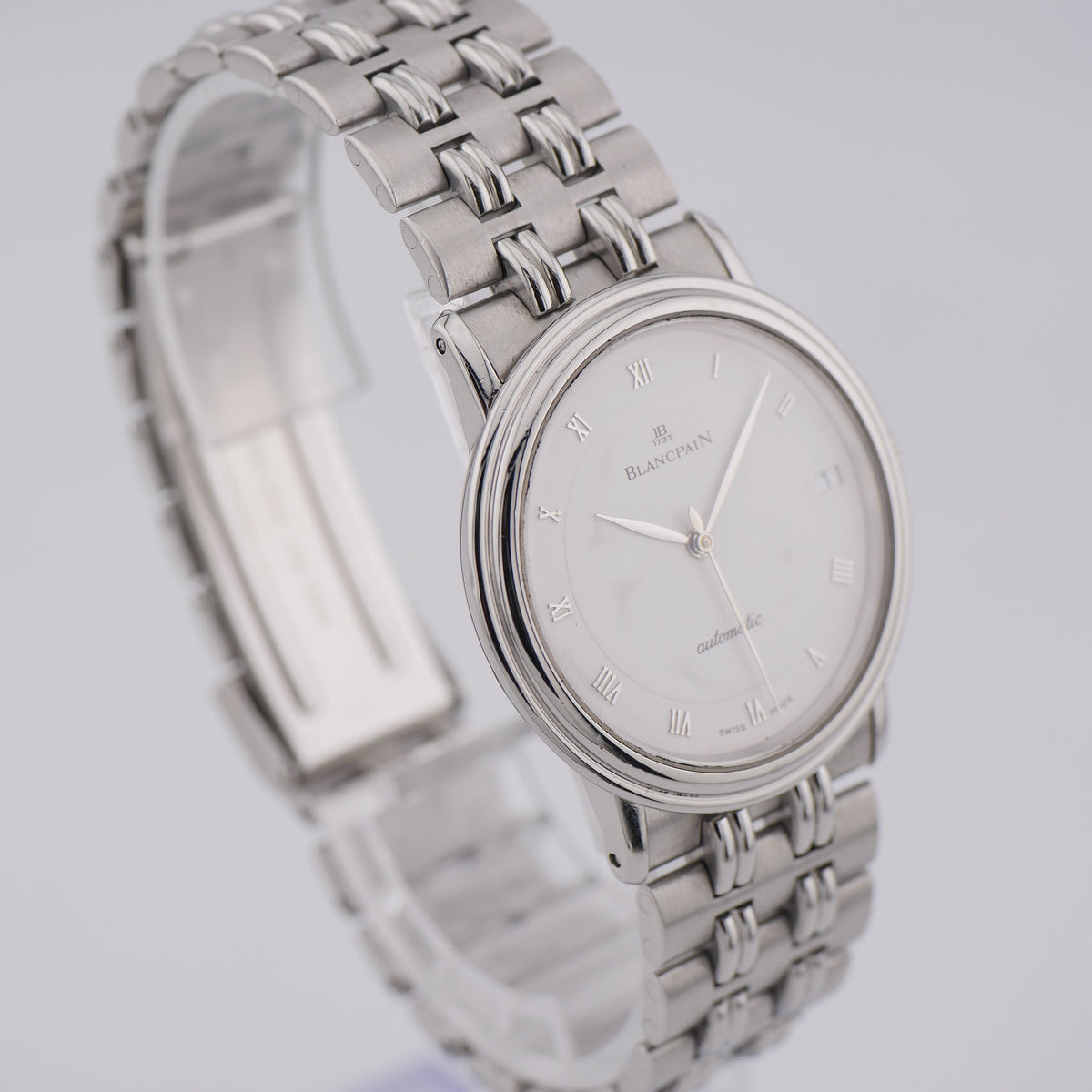Blancpain Villeret Ultraflach Stahl 1151-1127-11