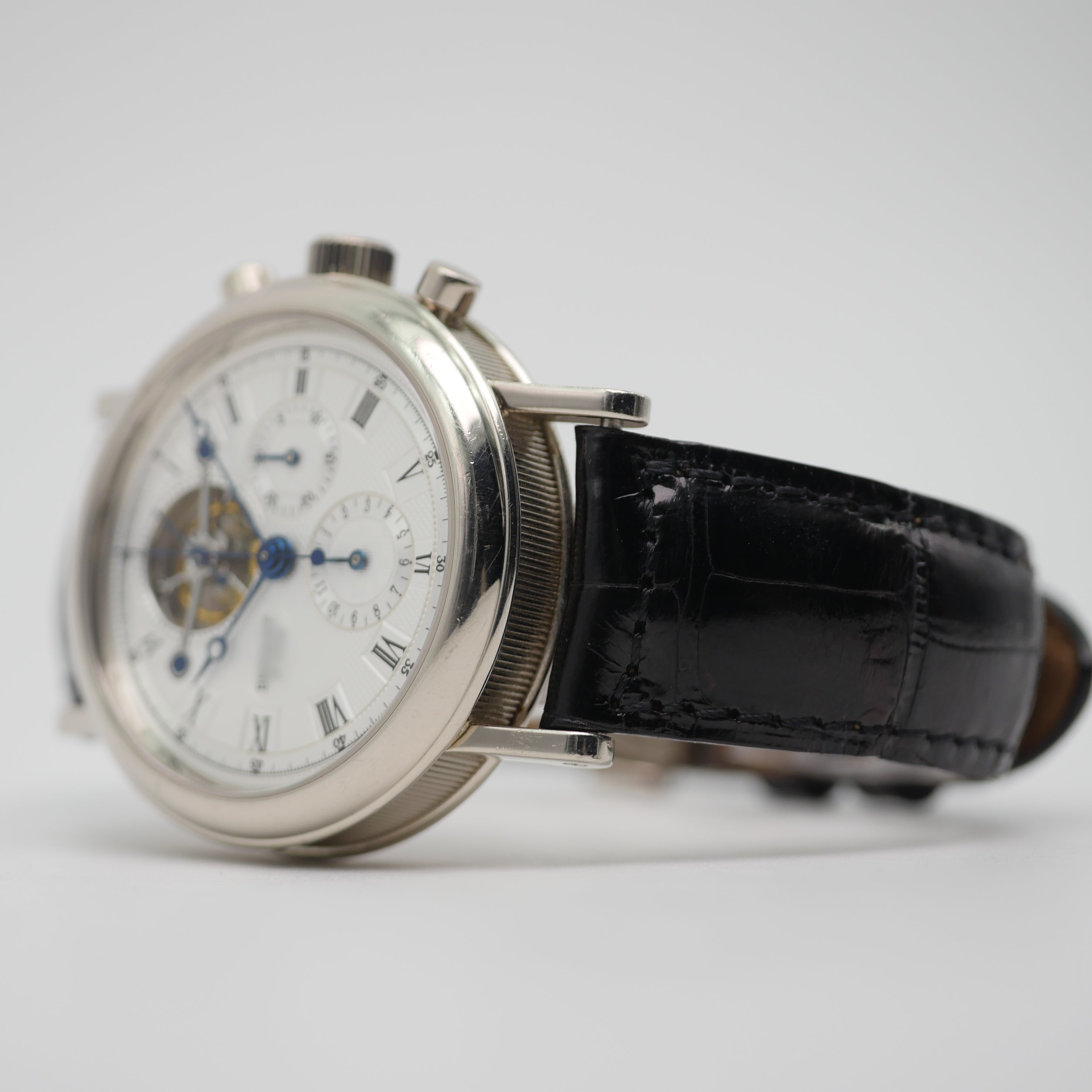 Breguet Classique Complications Tourbillon Chronograph Weißgold 3577