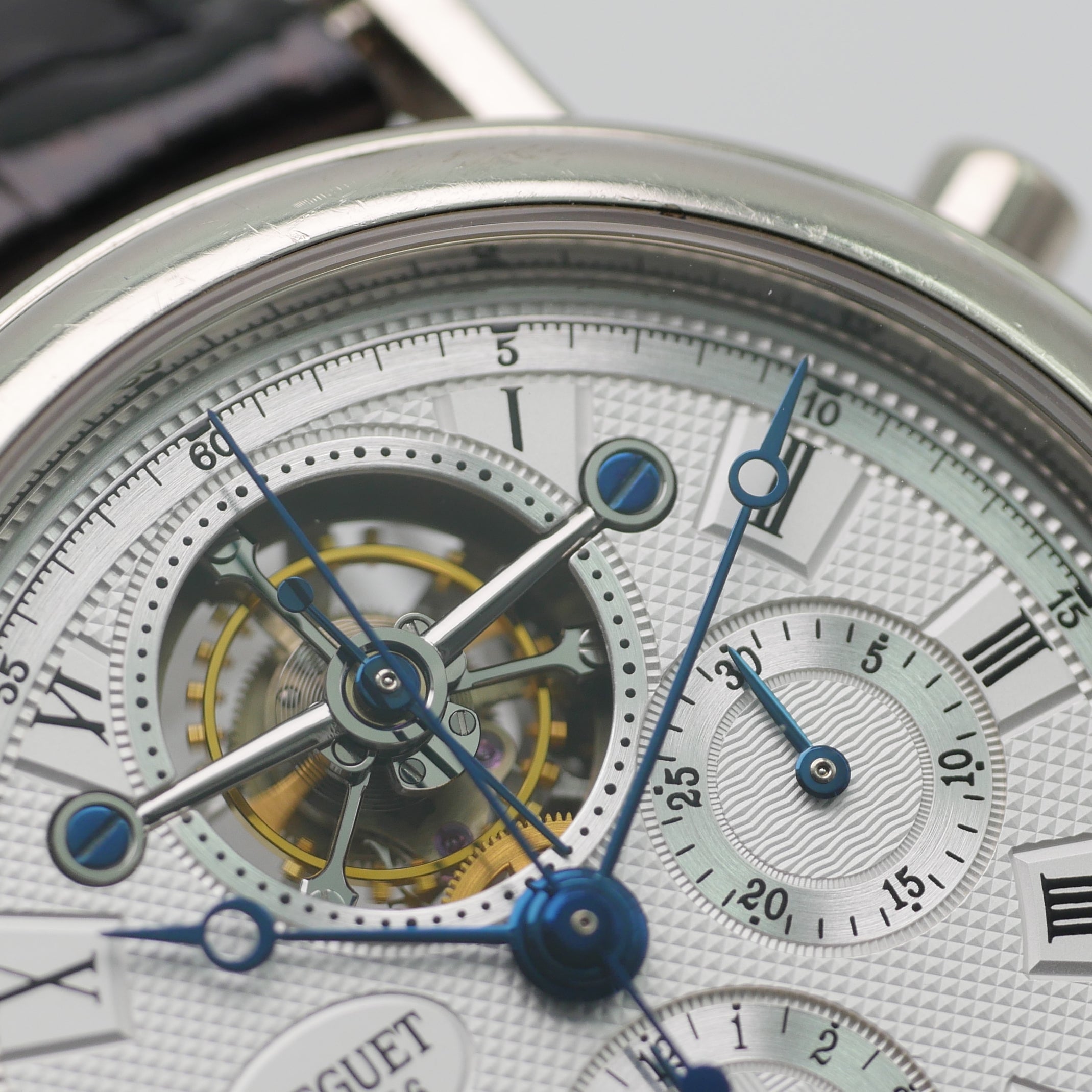 Breguet Classique Complications Tourbillon Chronograph Weißgold 3577