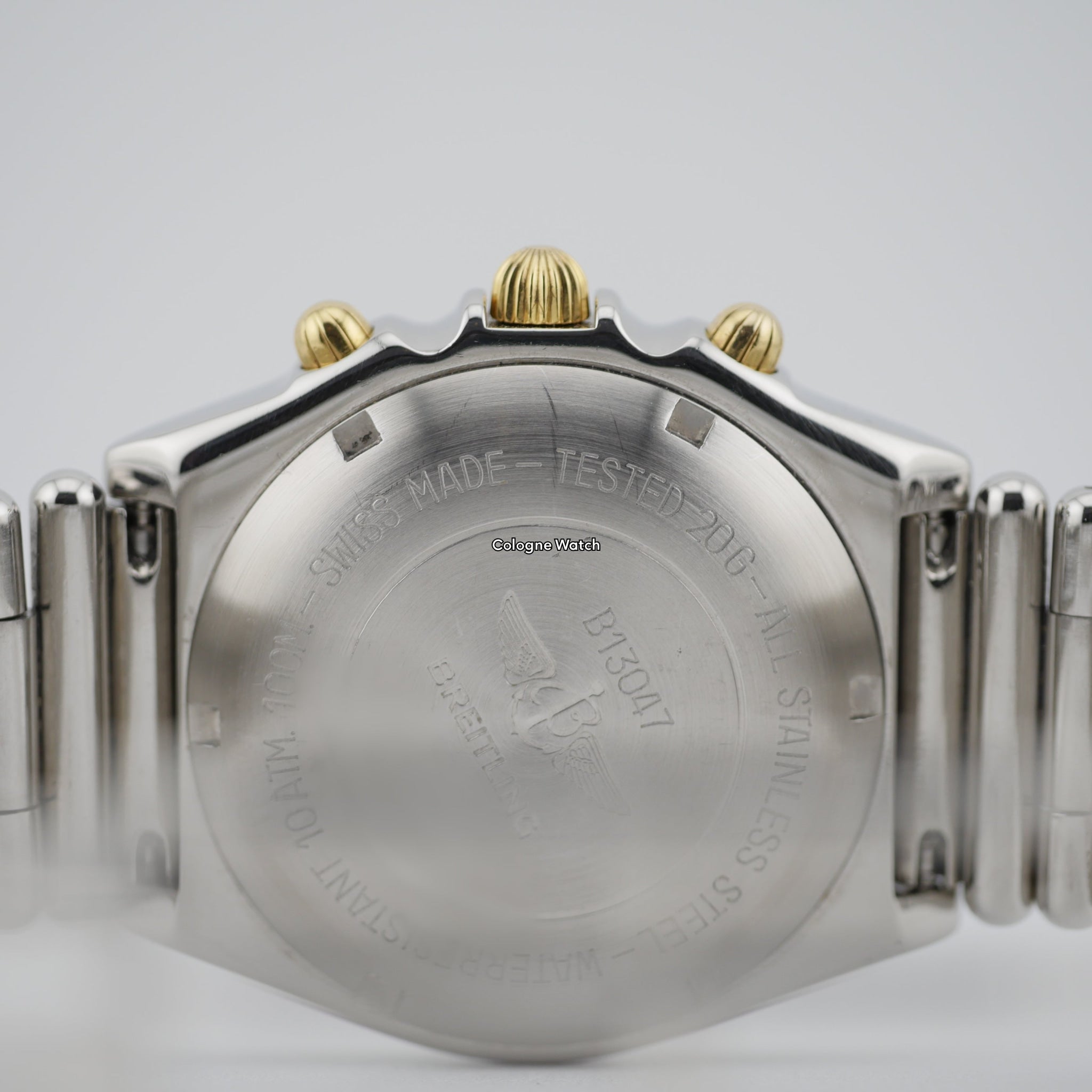Breitling Chronomat Stahl / Gelbgold B13047