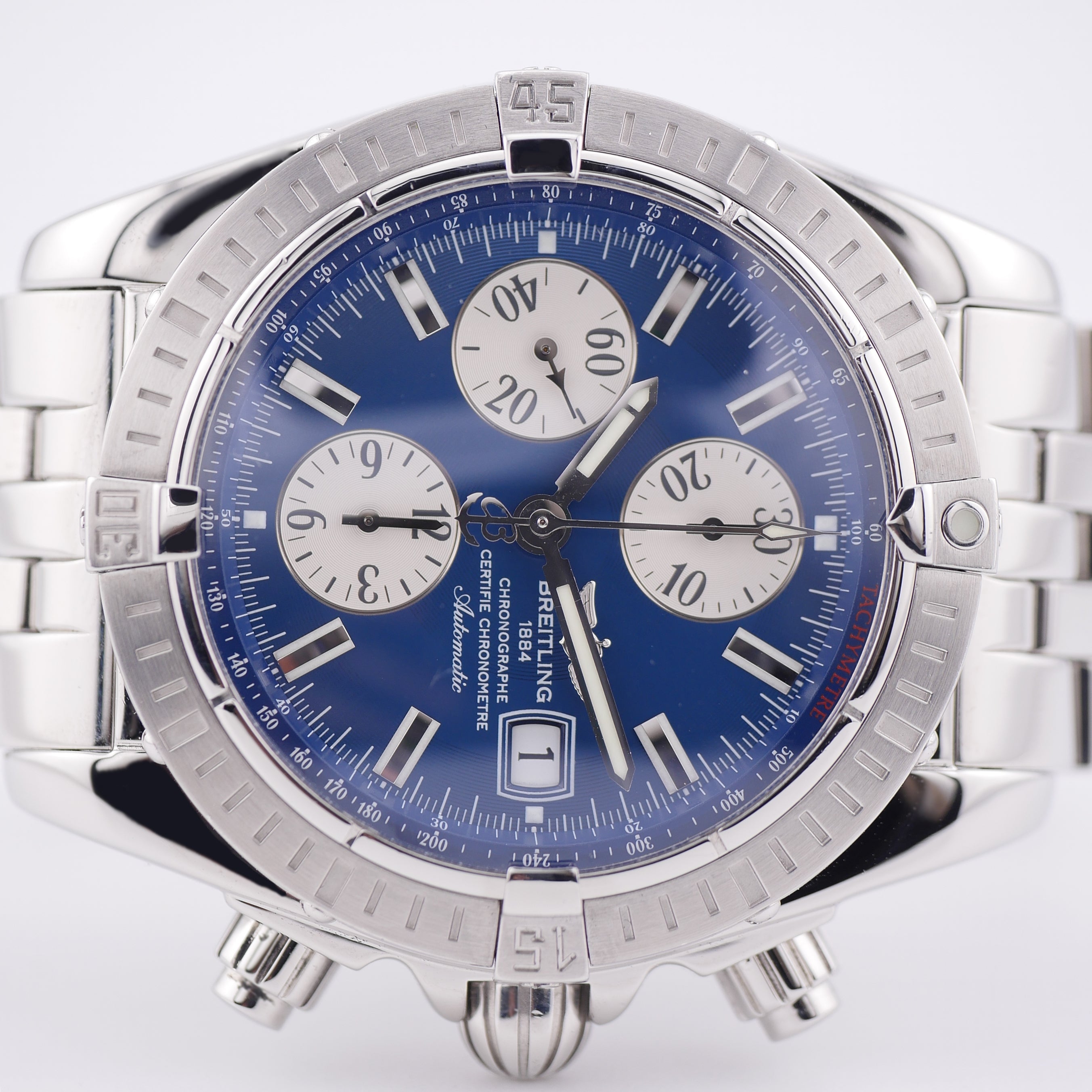 Breitling Chronomat Evolution 43 Stahl A13356/C645 - 2010