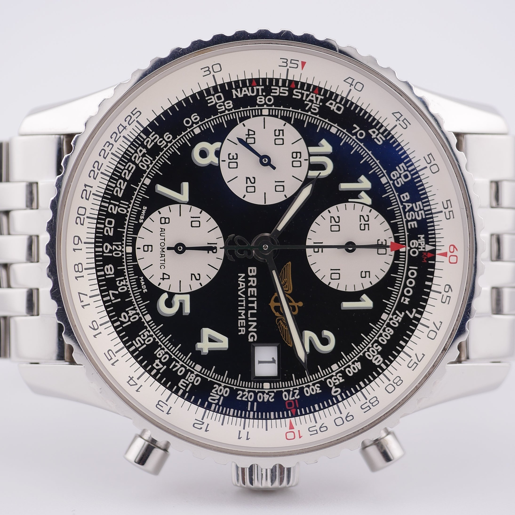 Breitling Old Navitimer Stahl A13322 - 2001