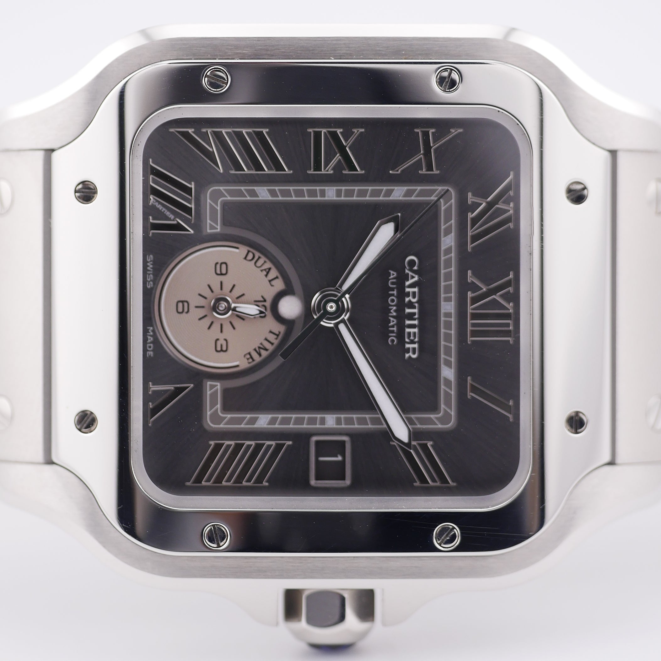 Cartier Santos Dual Time Stahl WSSA0076 - 2026