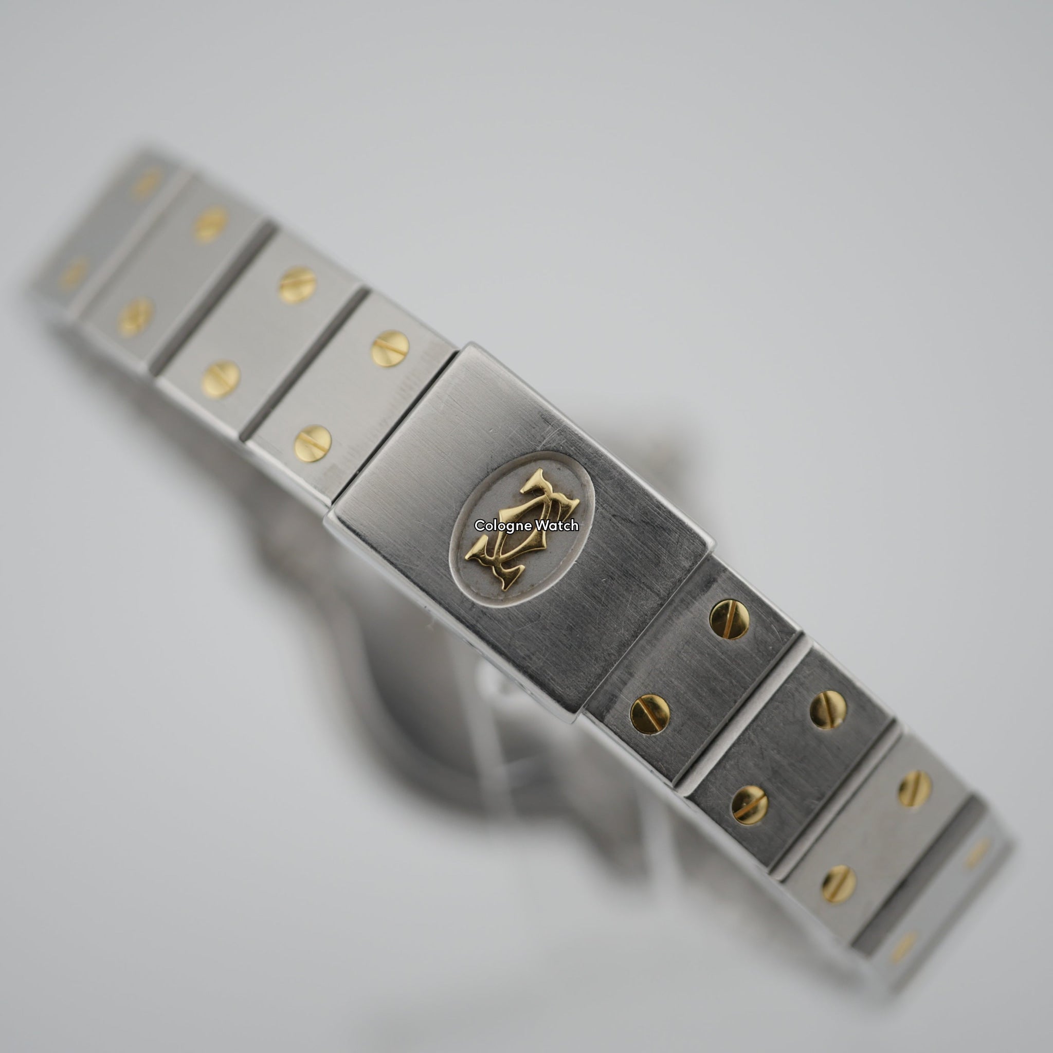 Cartier Santos Octagon Stahl / Gelbgold 187903