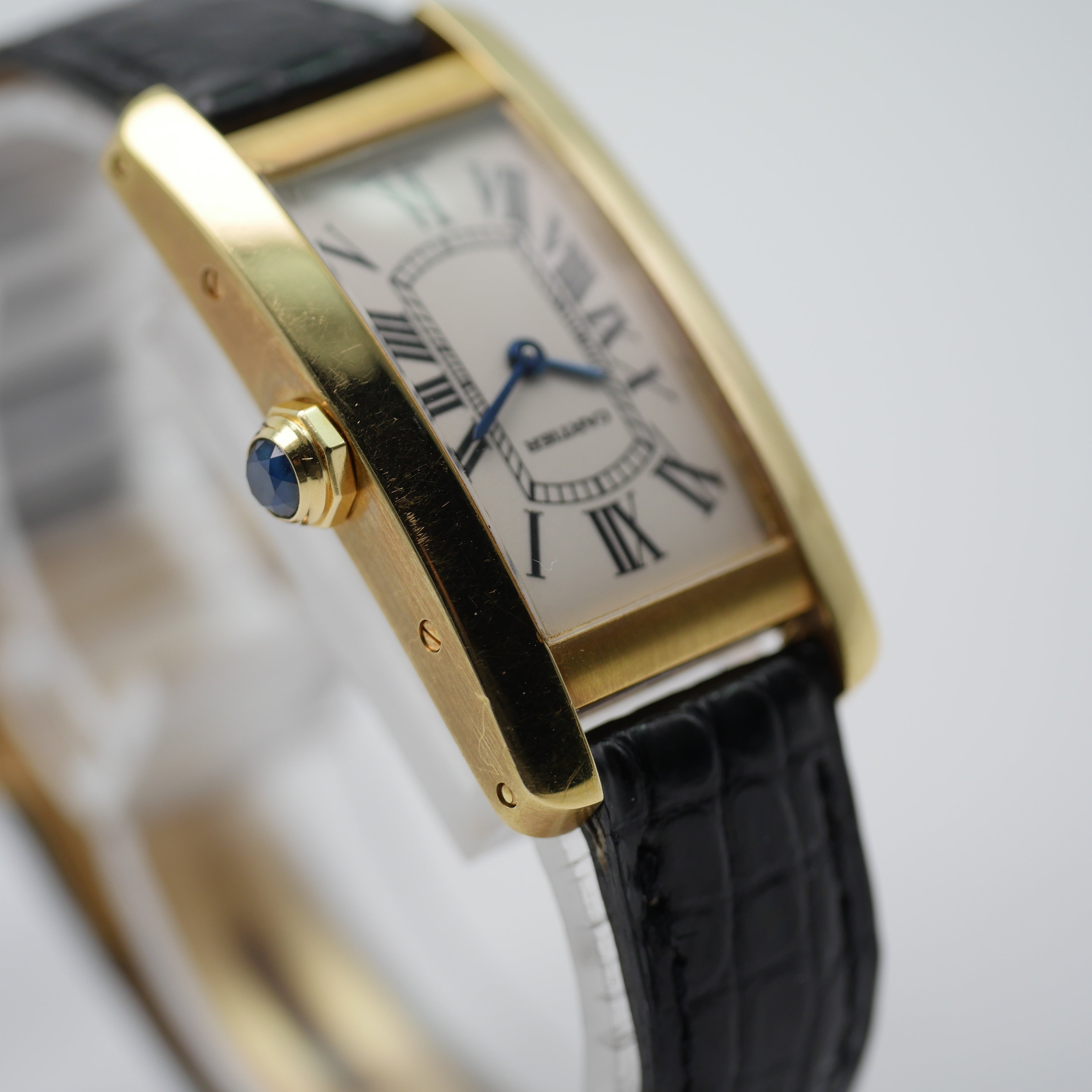 Cartier Tank Americaine Gelbgold 1710