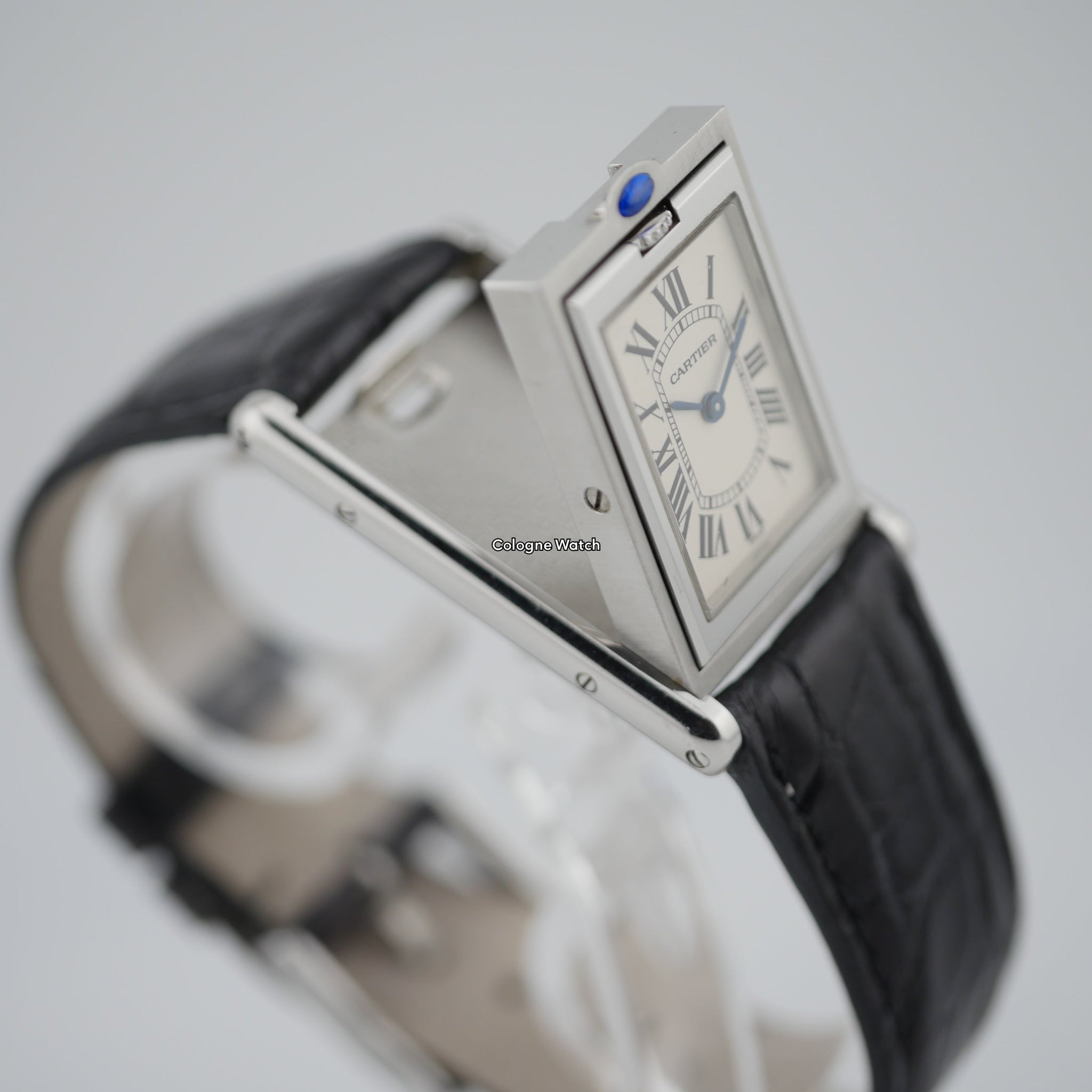 Cartier Tank Basculante Stahl 2405