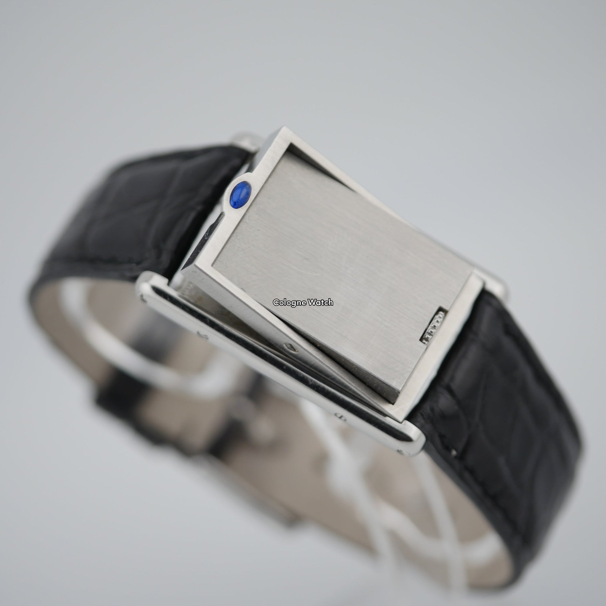 Cartier Tank Basculante Stahl 2405