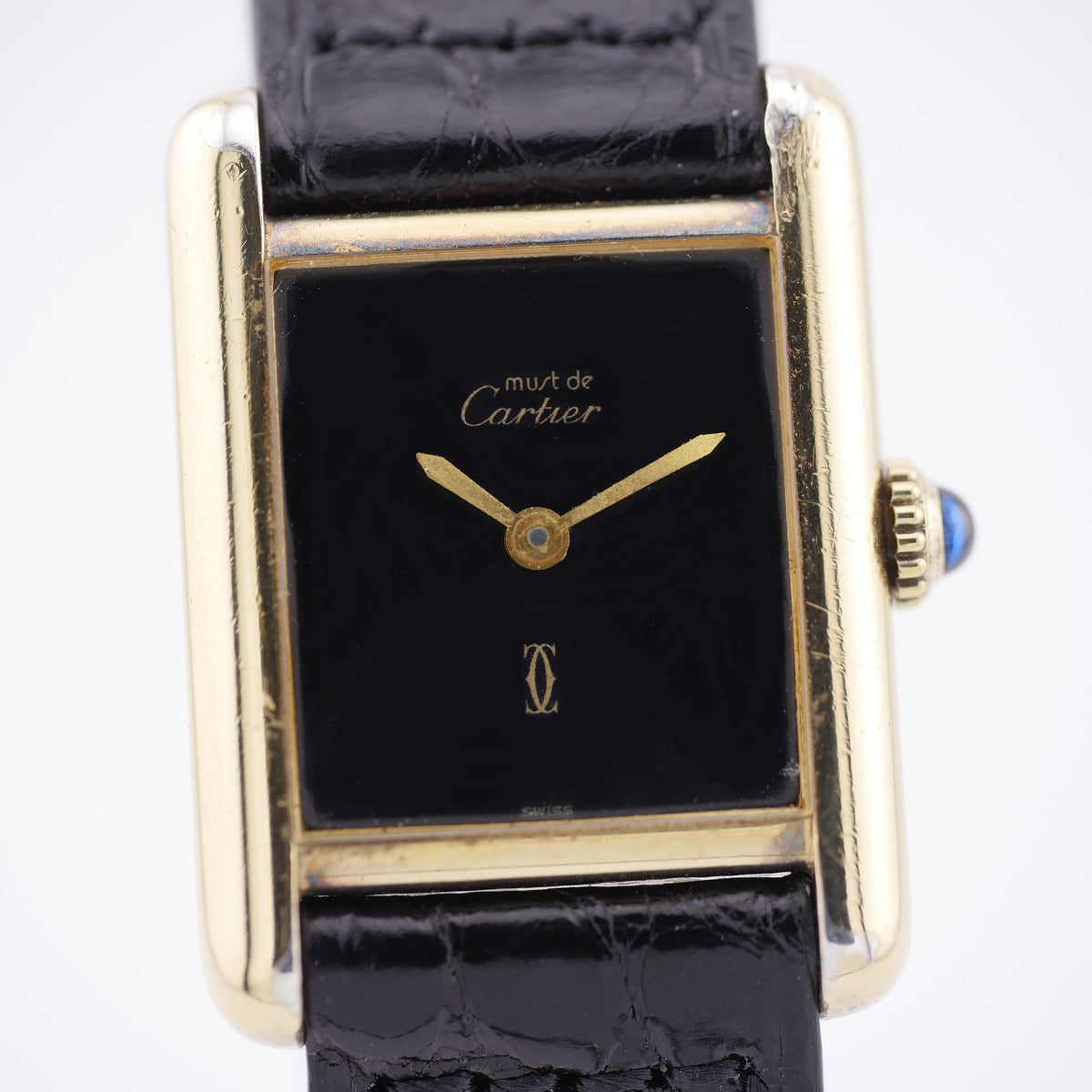 Cartier Tank Vermeil Silber / Vergoldet 3 66001
