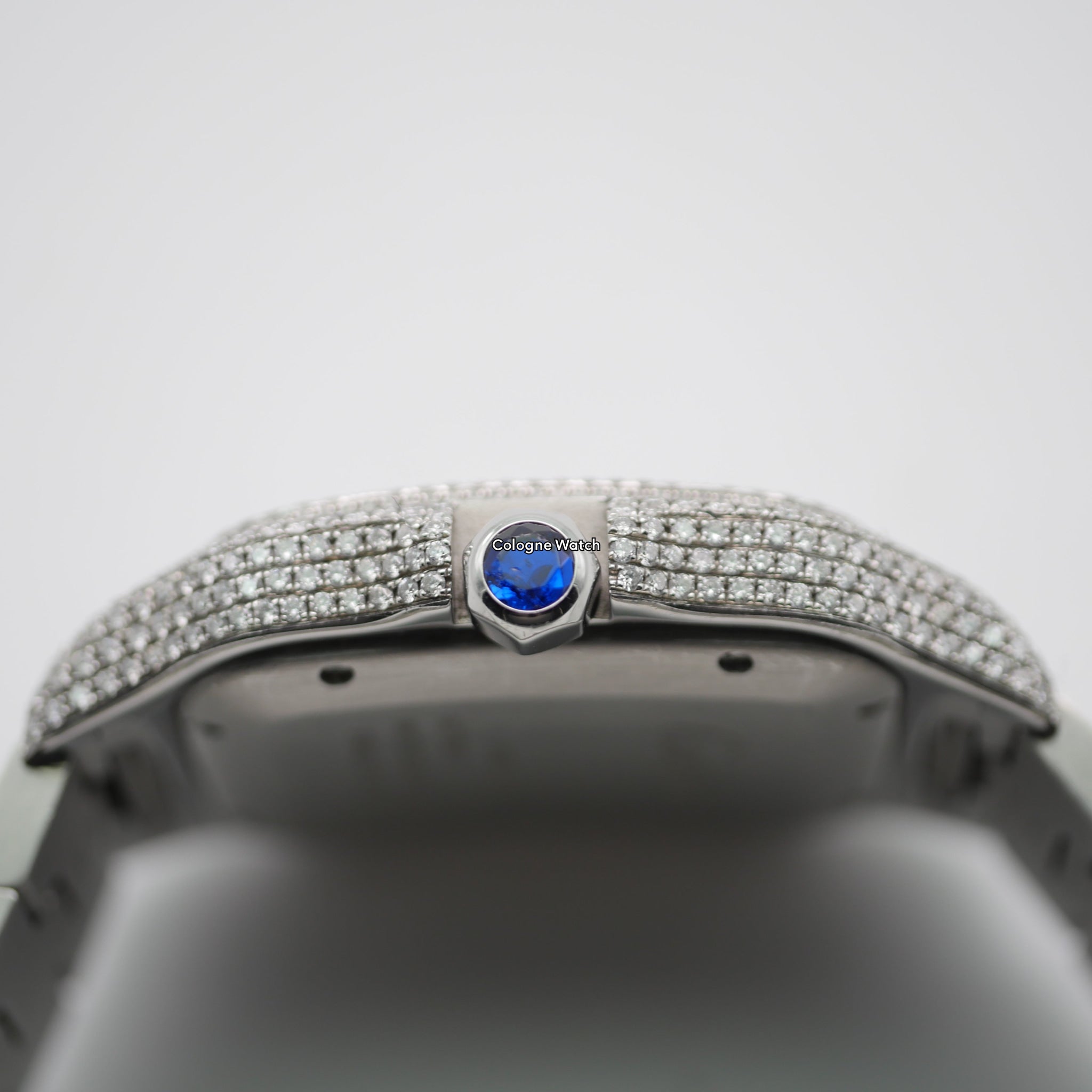 Cartier Santos Iced Out Steel WSSA0018 - 2021