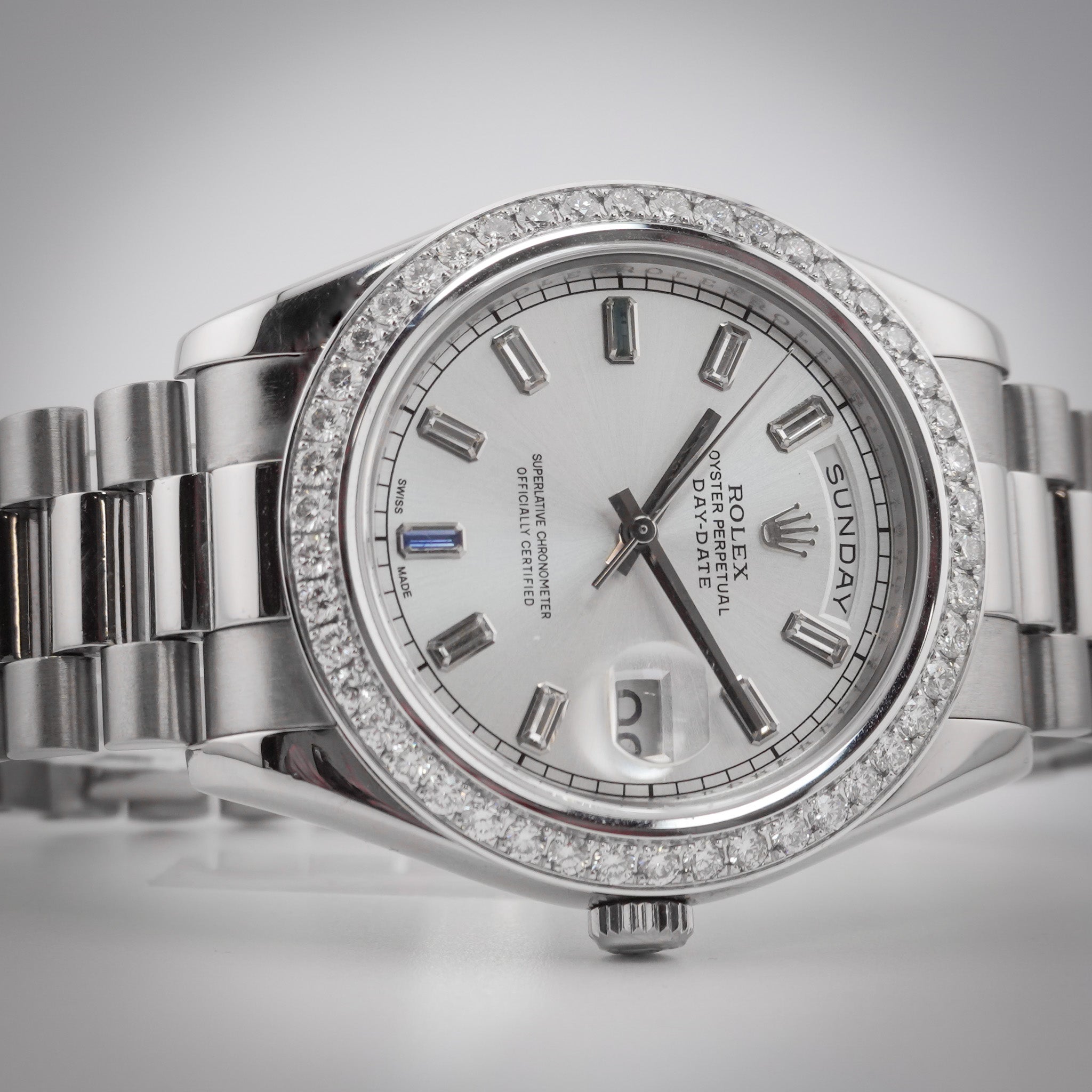 Rolex Day-Date II 218239 weißgold After Market