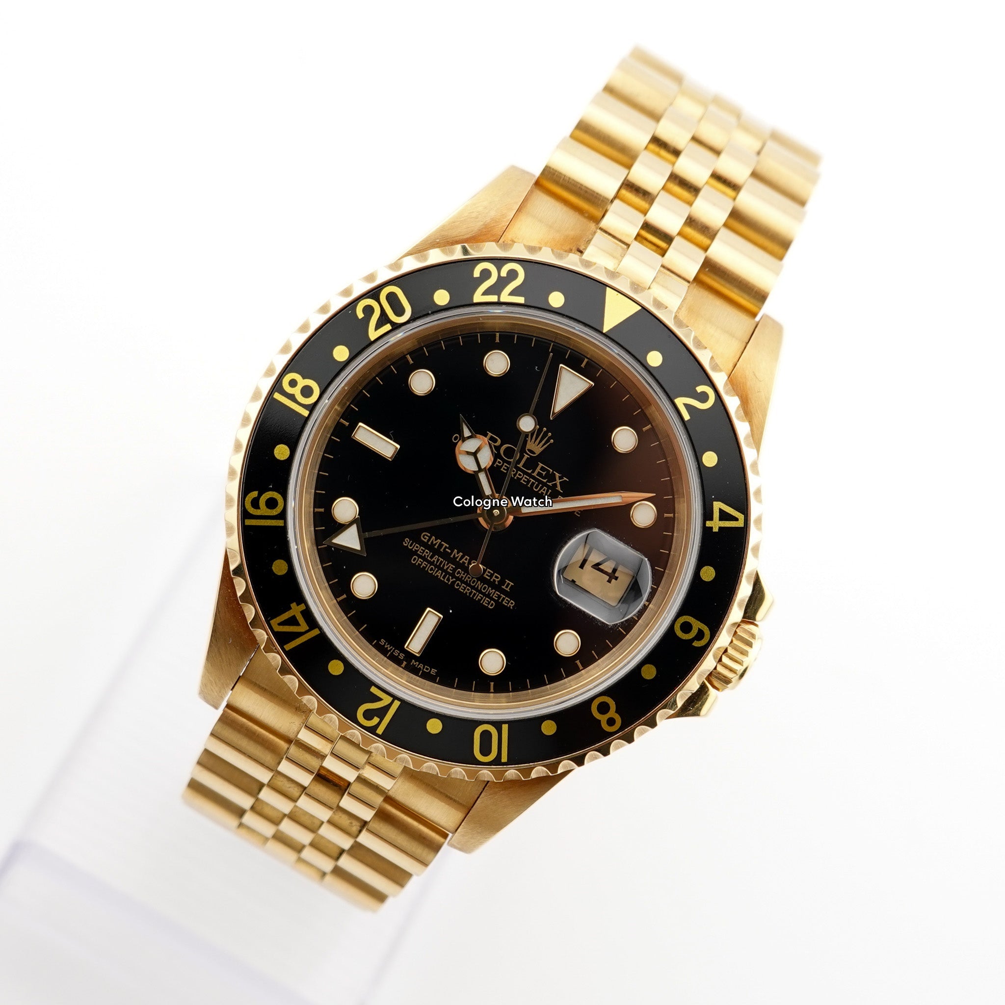 Rolex GMT-Master II 16718 Gelbgold - 2001