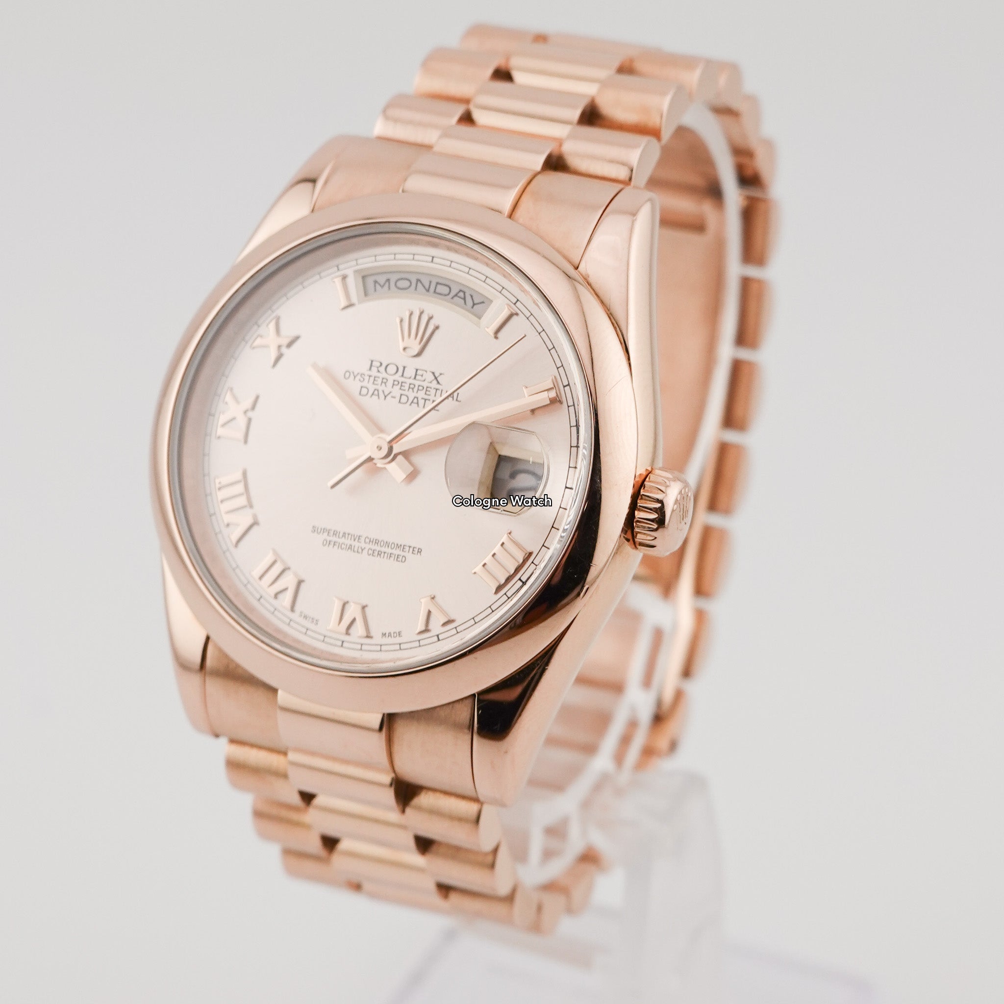Rolex Day-Date 36 Rose Gold 118205F - 2011