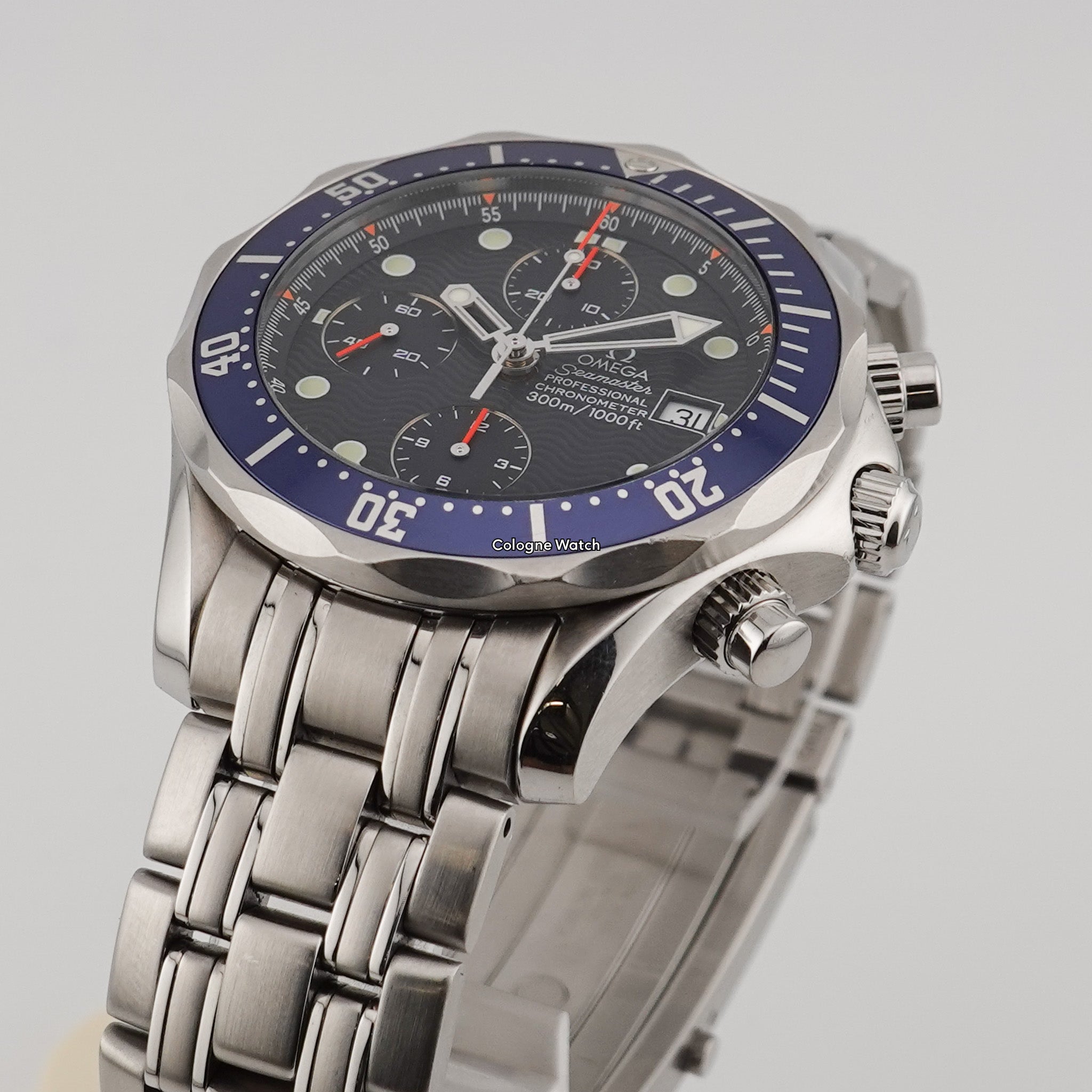 Omega Seamaster Diver 300m Chronograph Stahl 2599.80.00 - 2004