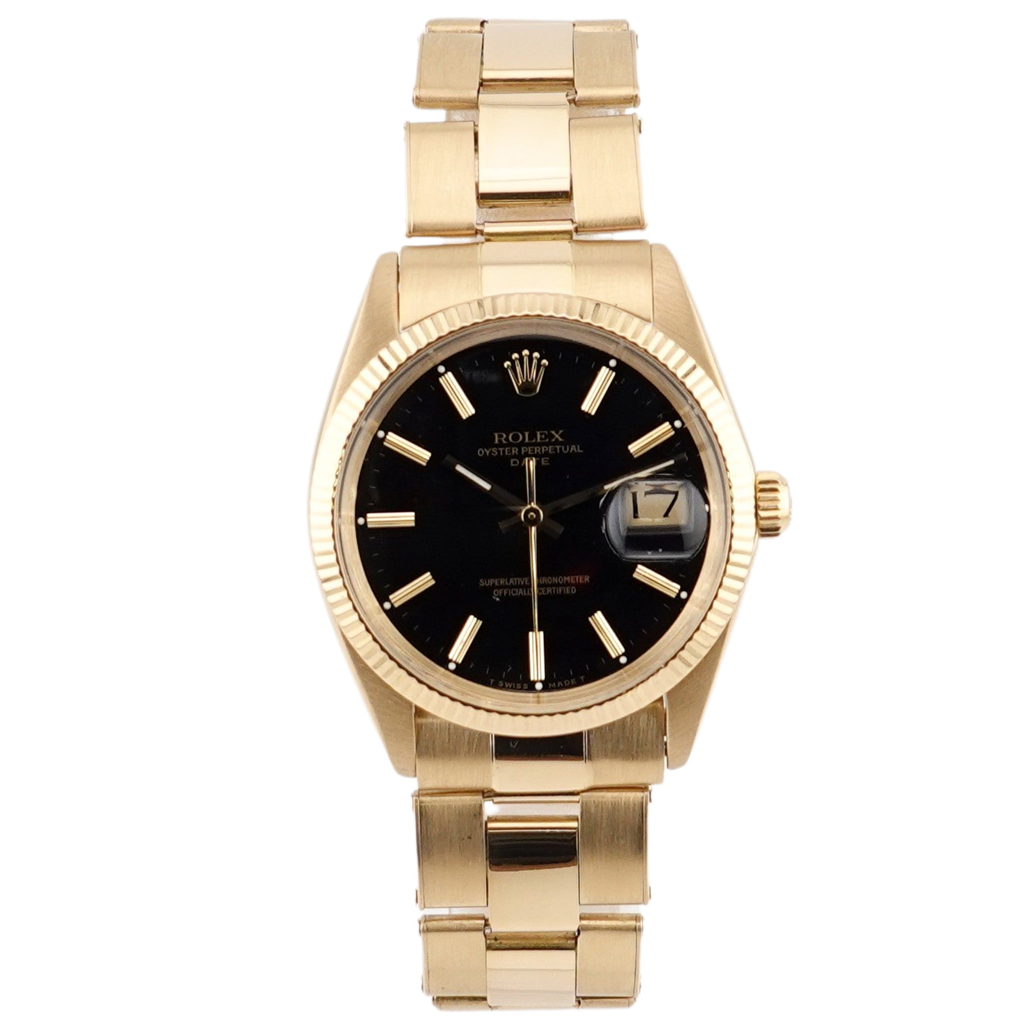 Rolex Oyster Perpetual Date Gelbgold - 1503