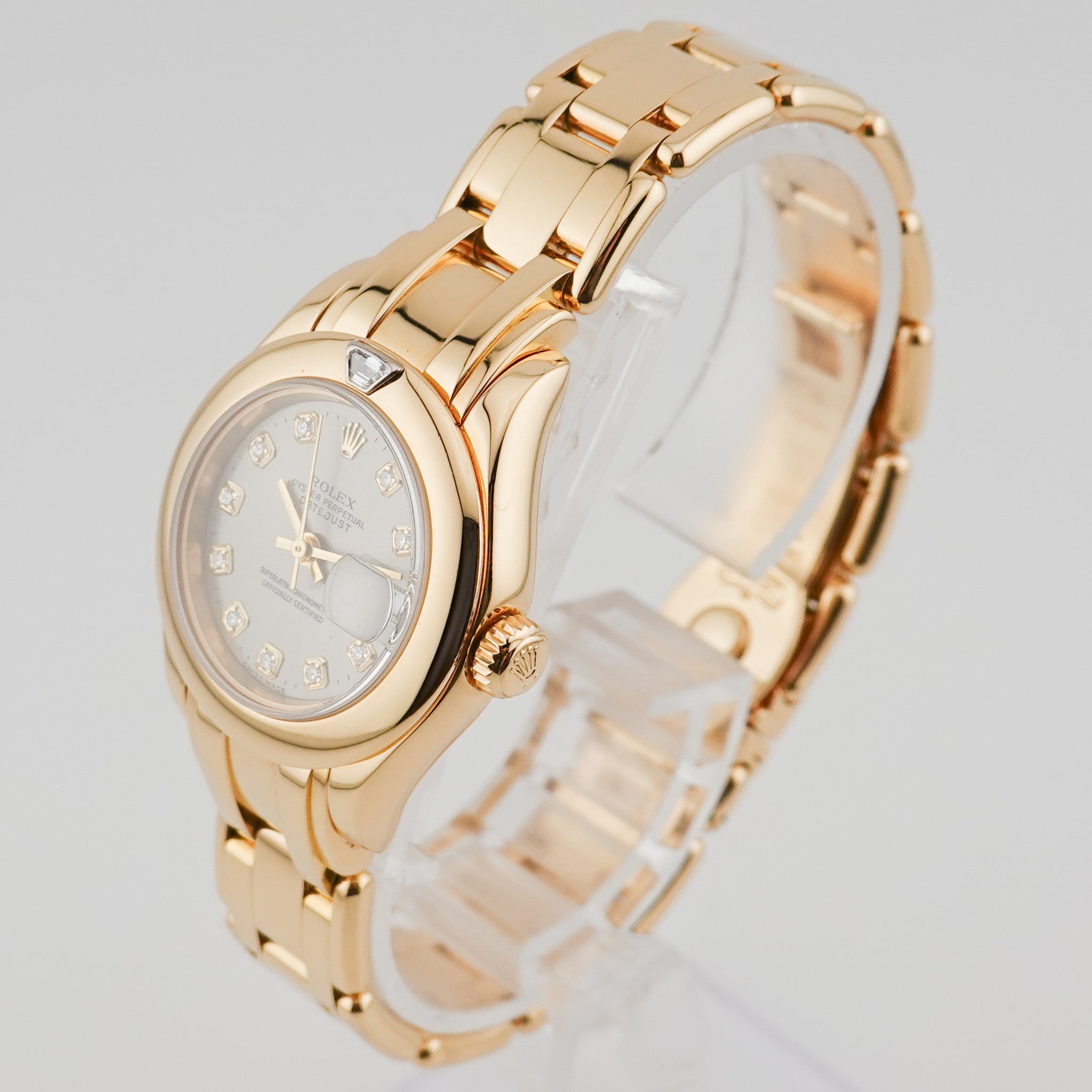 Rolex Lady-Datejust Pearlmaster 29mm Gelbgold - 80328
