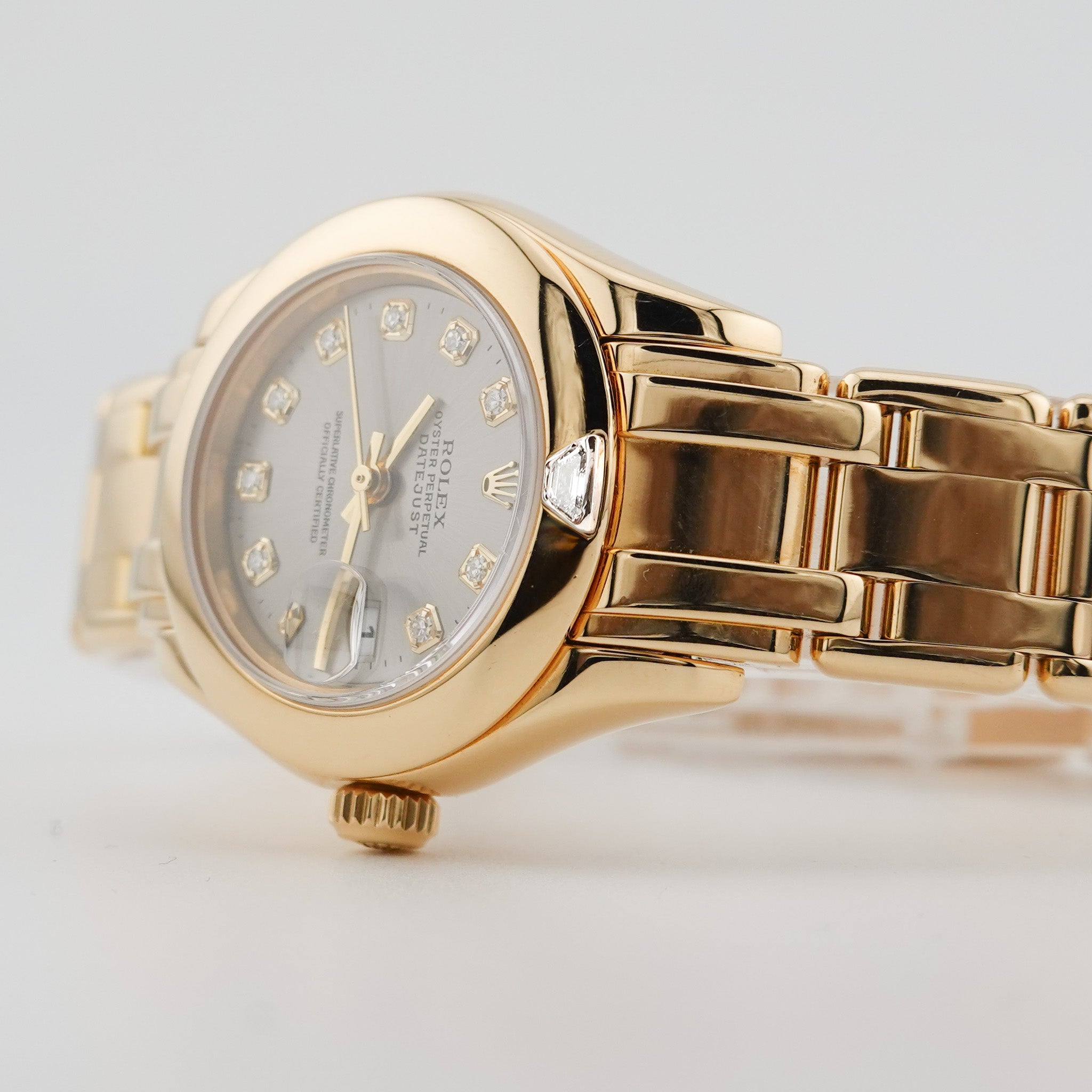 Rolex Lady-Datejust Pearlmaster 29mm Gelbgold - 80328