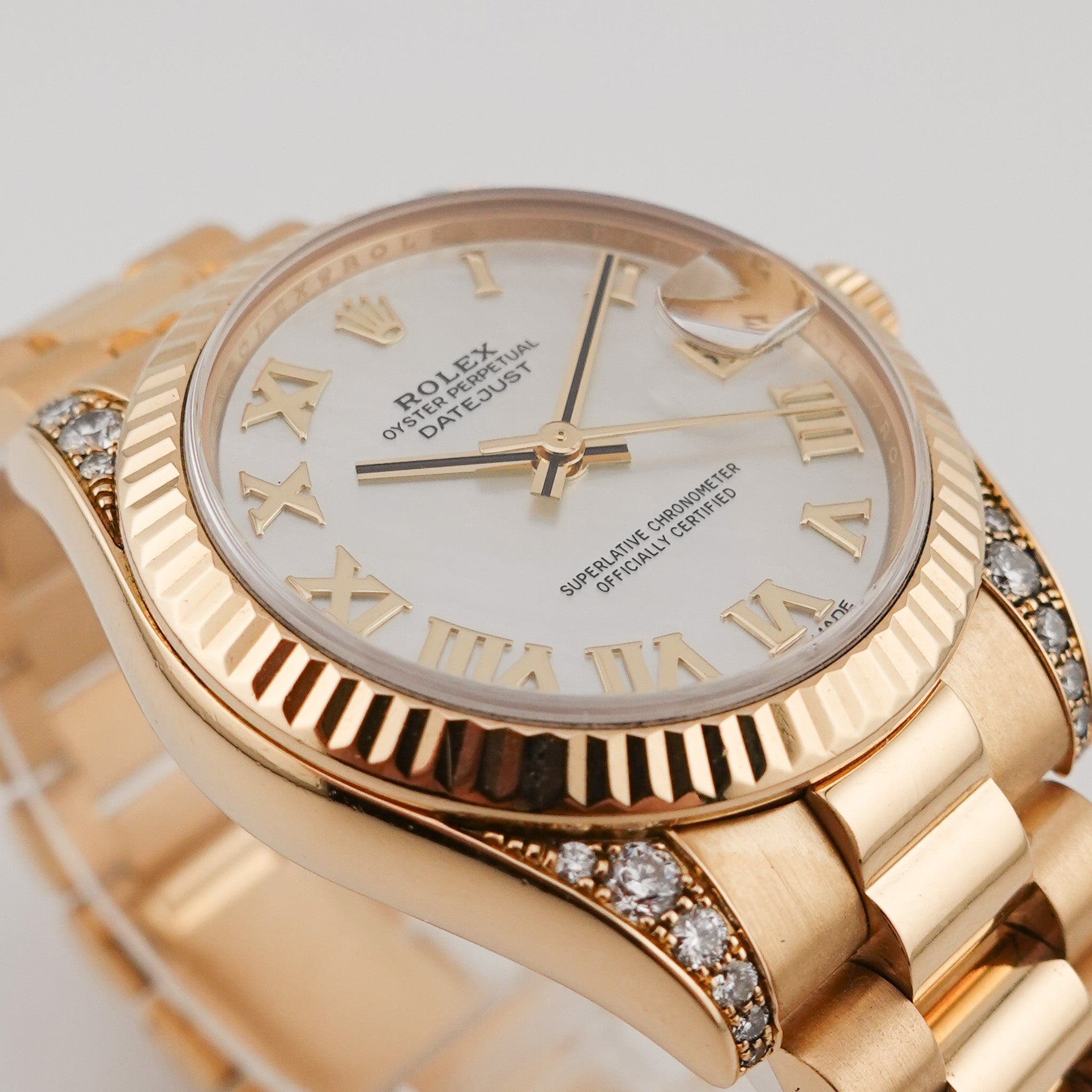 Rolex Datejust 31 Gelbgold Factory 178238 only watch