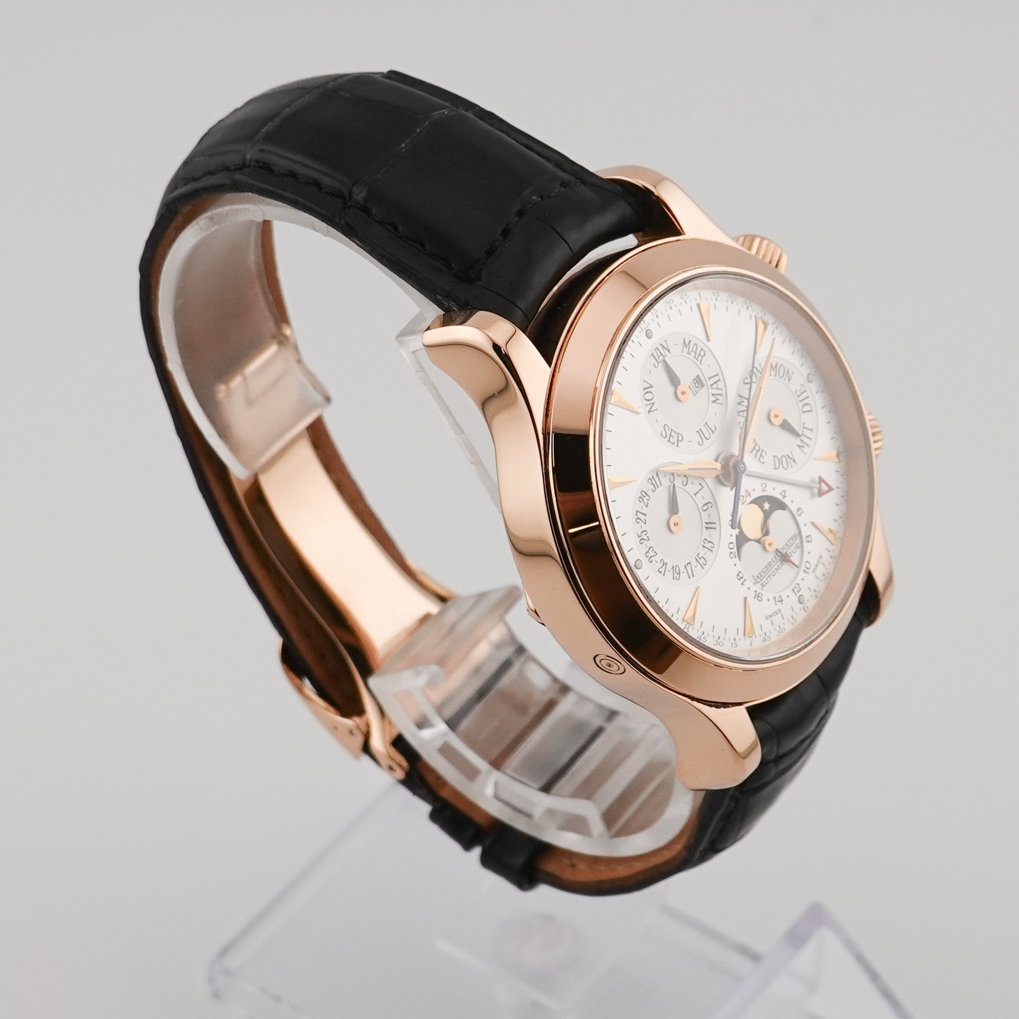 Jaeger Le Coultre Master Grand Memovox Rose Gold 146.240.952
