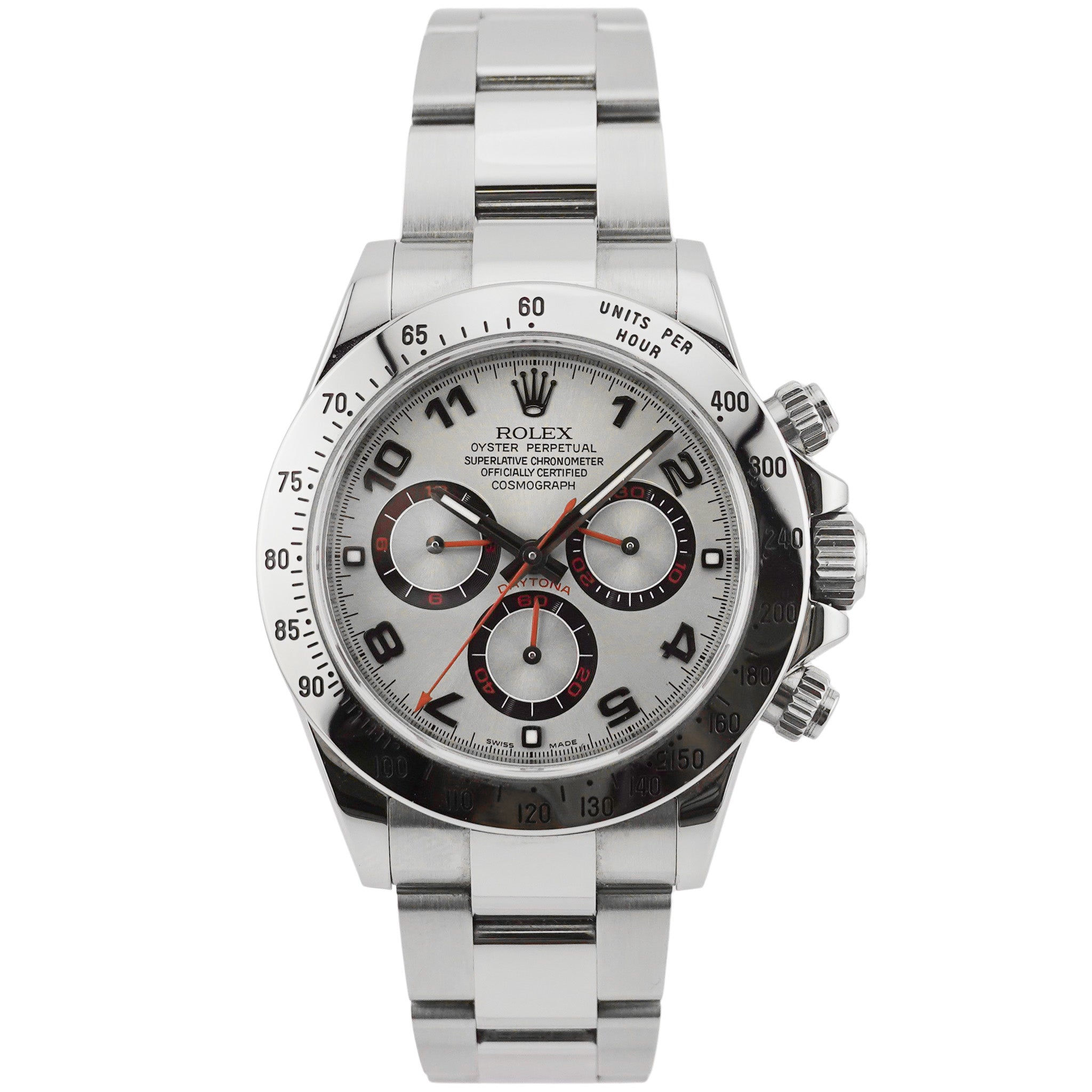 Rolex Daytona Steel 116520 - 2013 white gold dial