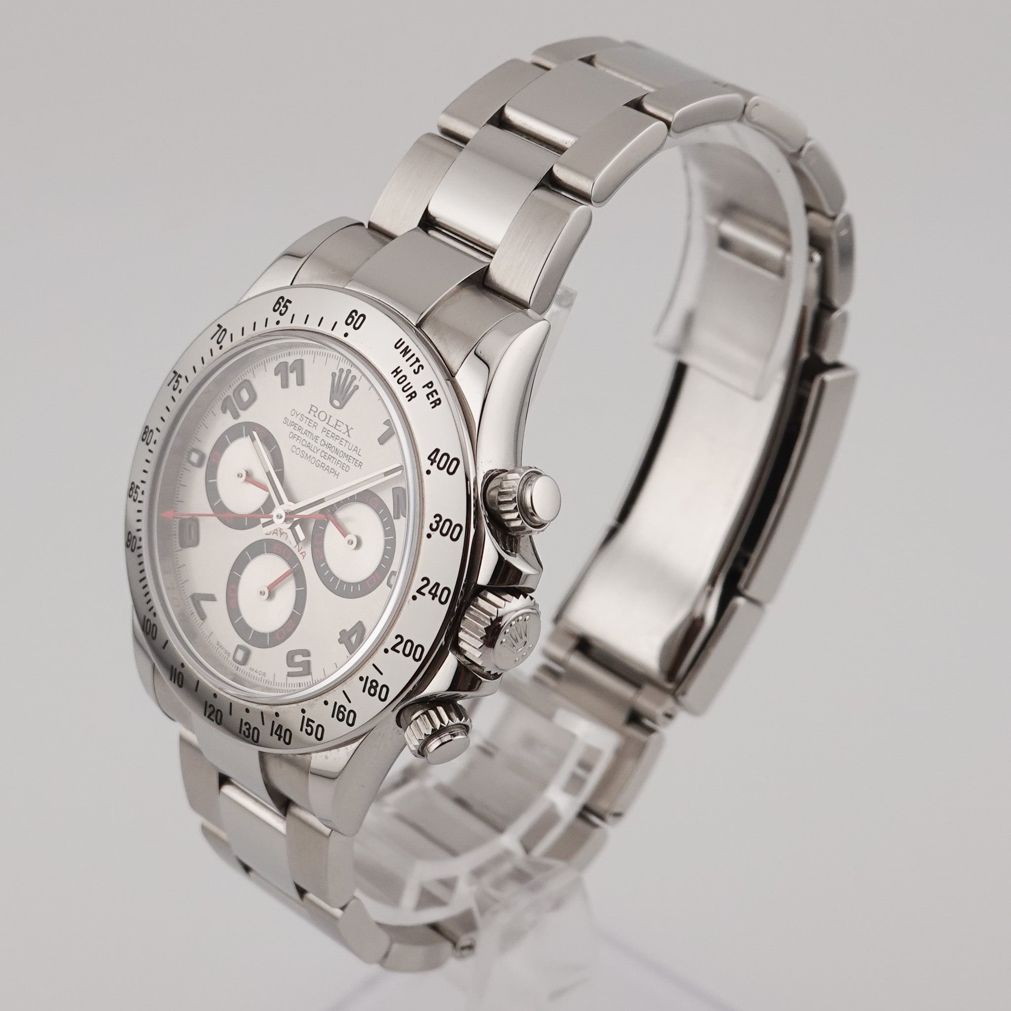 Rolex Daytona Stahl 116520 - 2013 white gold Dial