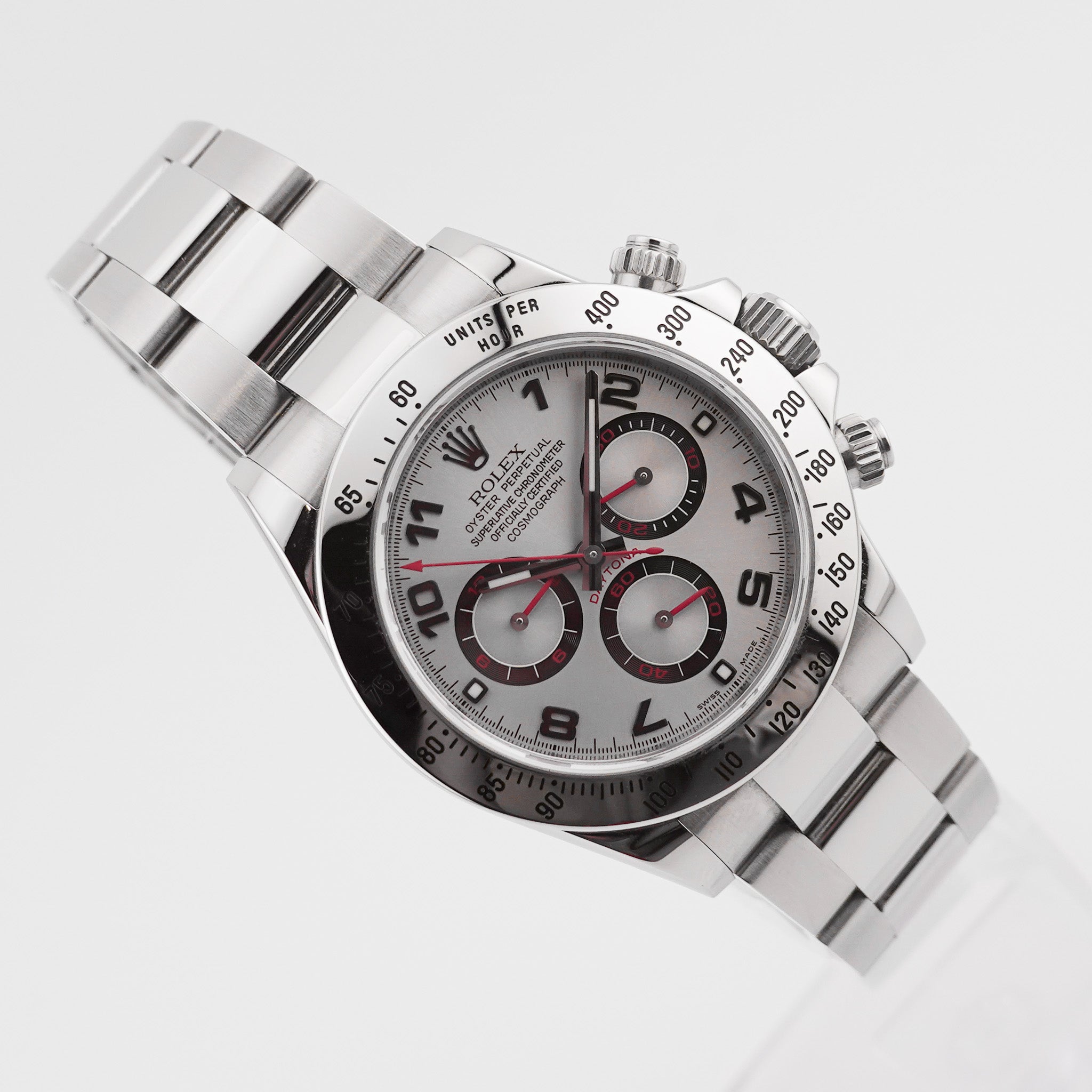 Rolex Daytona Steel 116520 - 2013 white gold dial