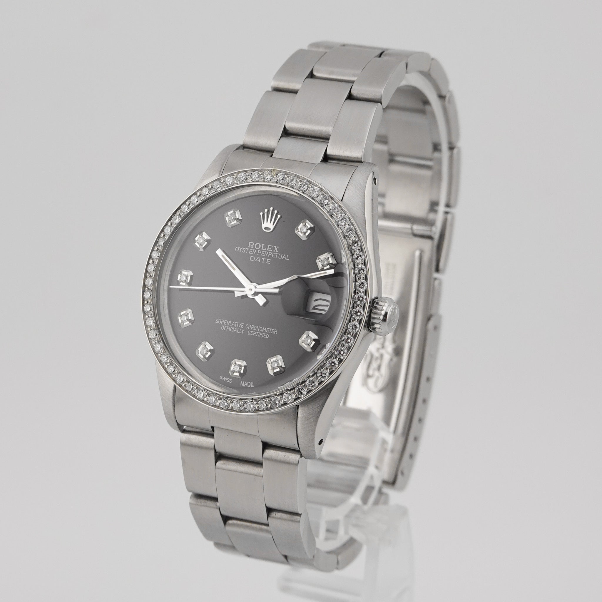 Rolex Oyster Date Stahl 15000 Aftermarket