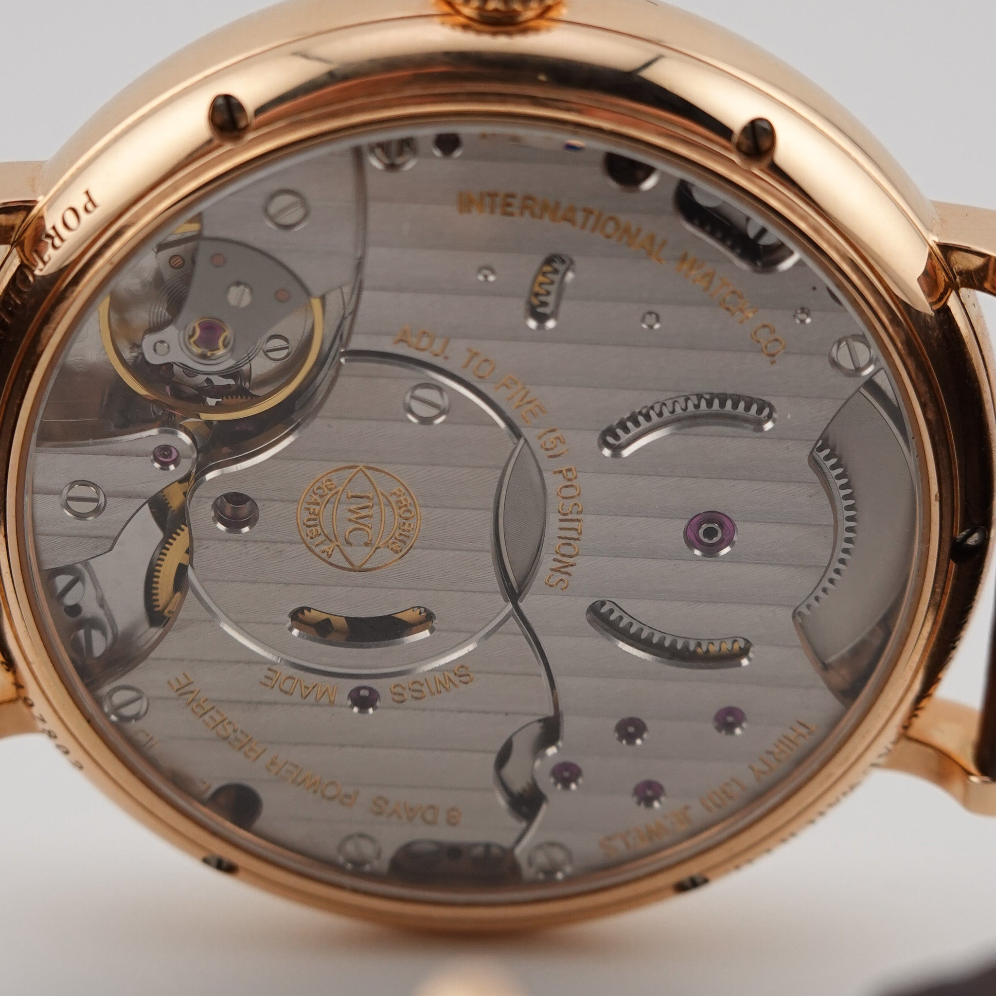 IWC Portofino 8 Days Rose Gold IW510104 - 2020