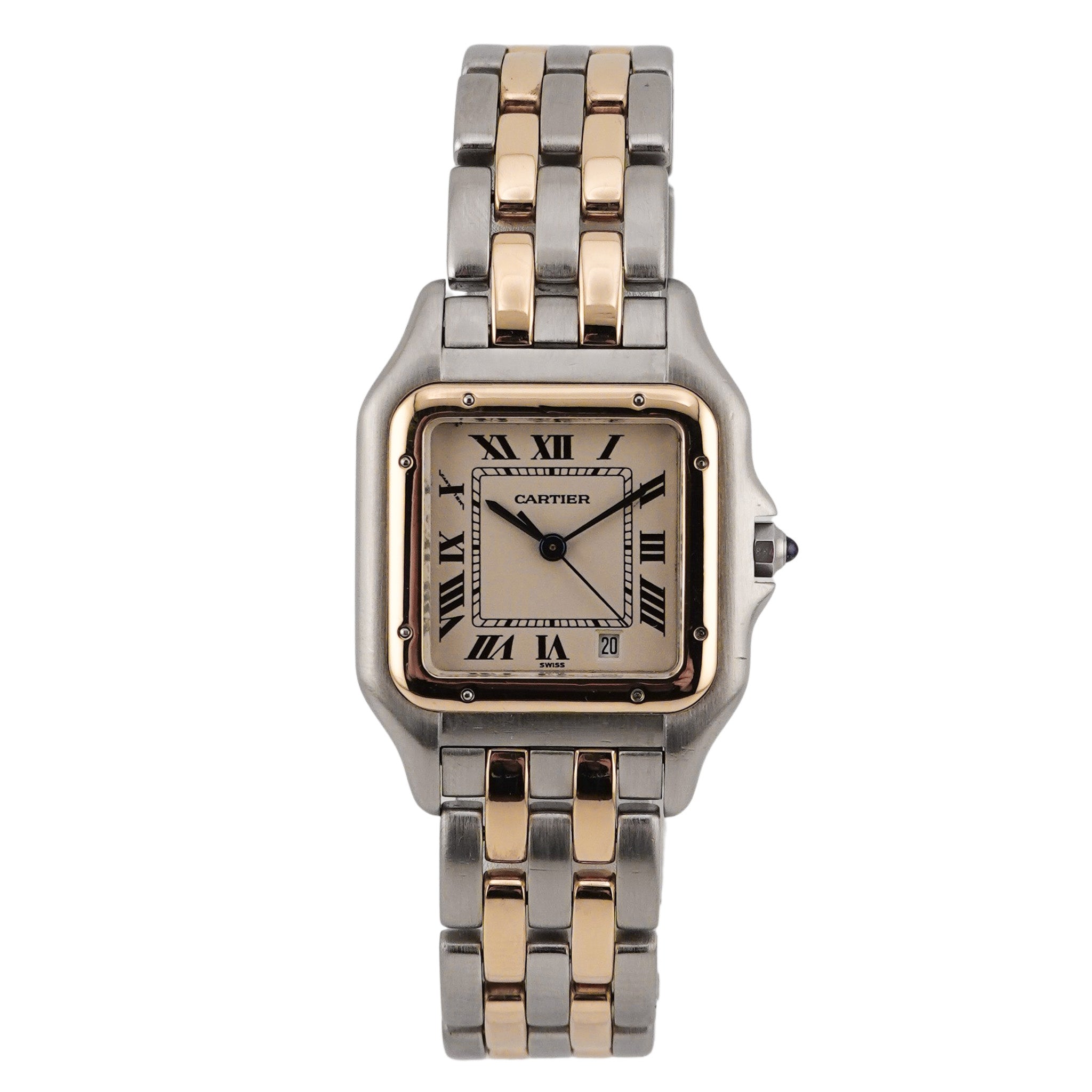 Cartier Panthere Stahl/Gold Medium