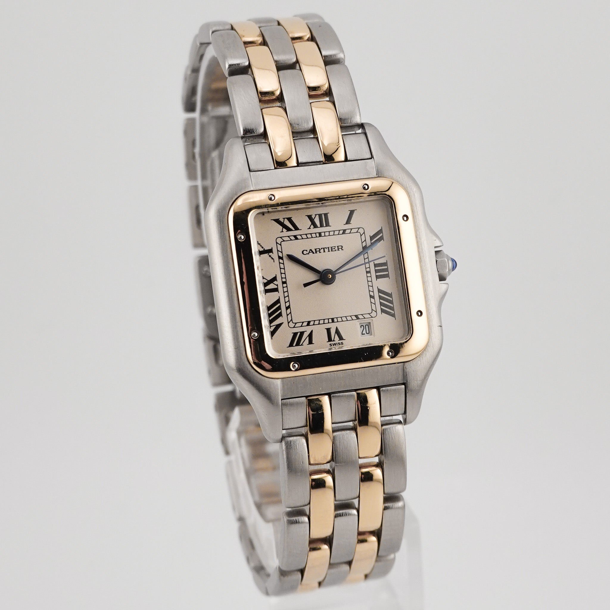 Cartier Panthere Stahl/Gold Medium