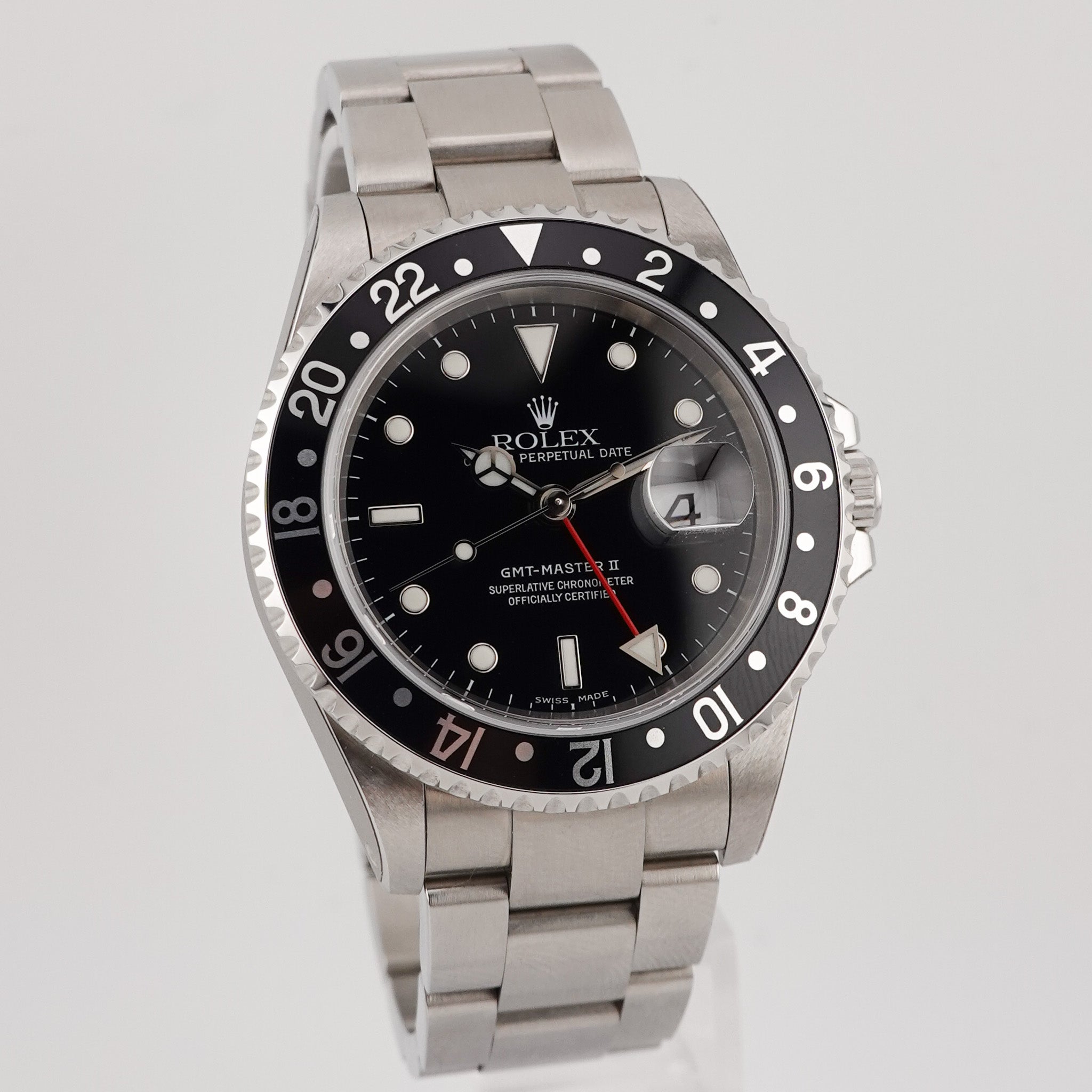 Rolex GMT-Master II Stahl 16710 - 2003 ''verklebt''