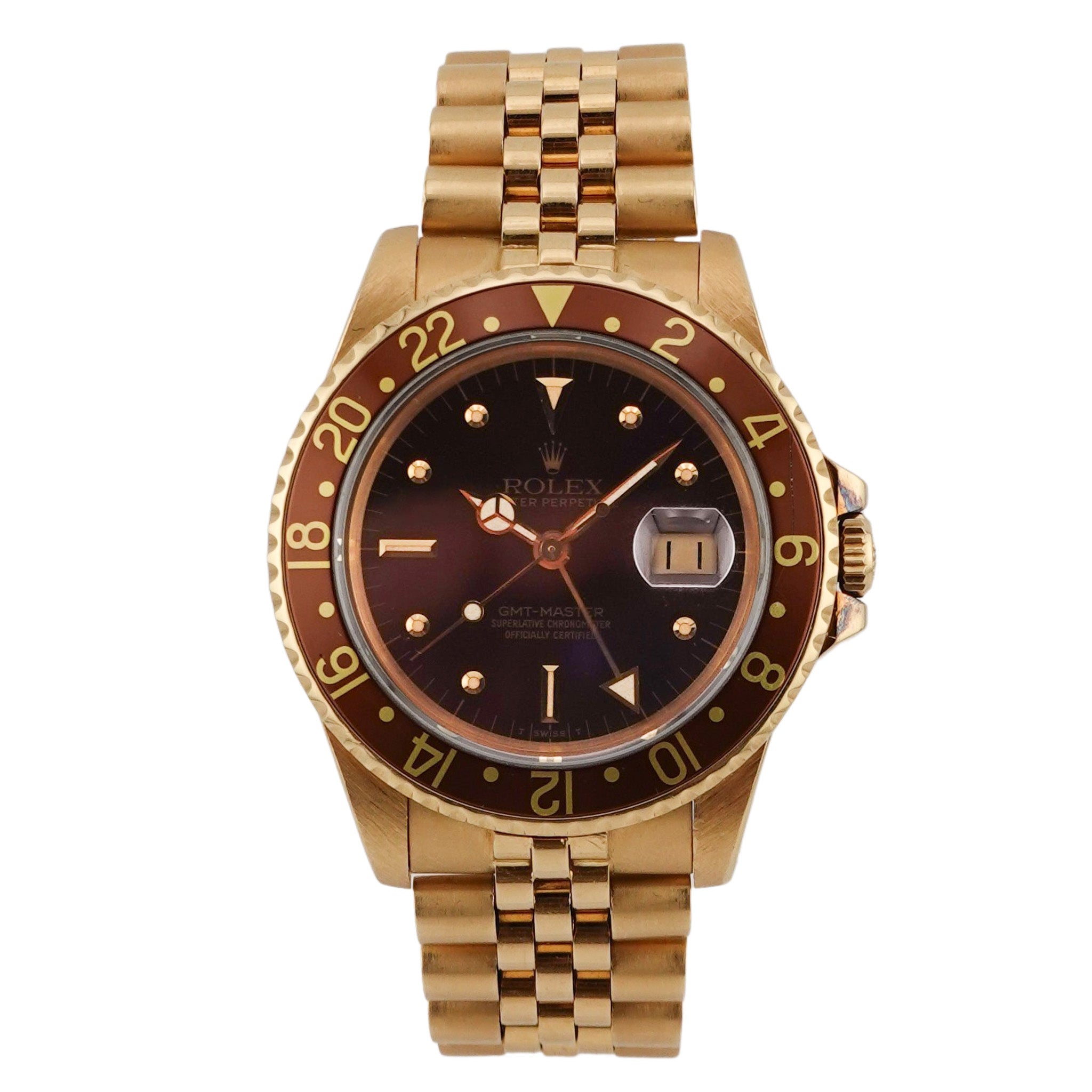 Rolex GMT-Master Gelbgold 16758