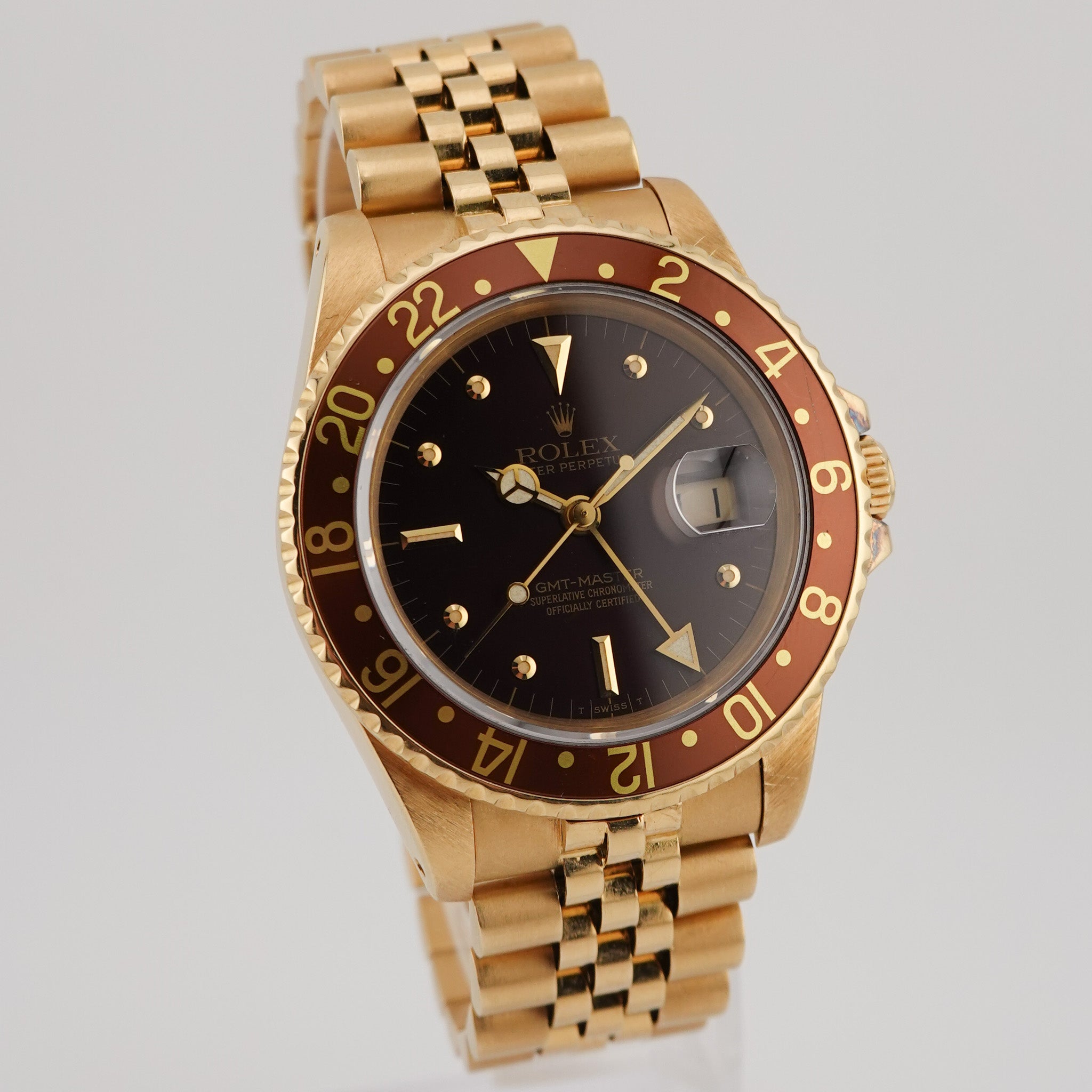 Rolex GMT-Master Gelbgold 16758