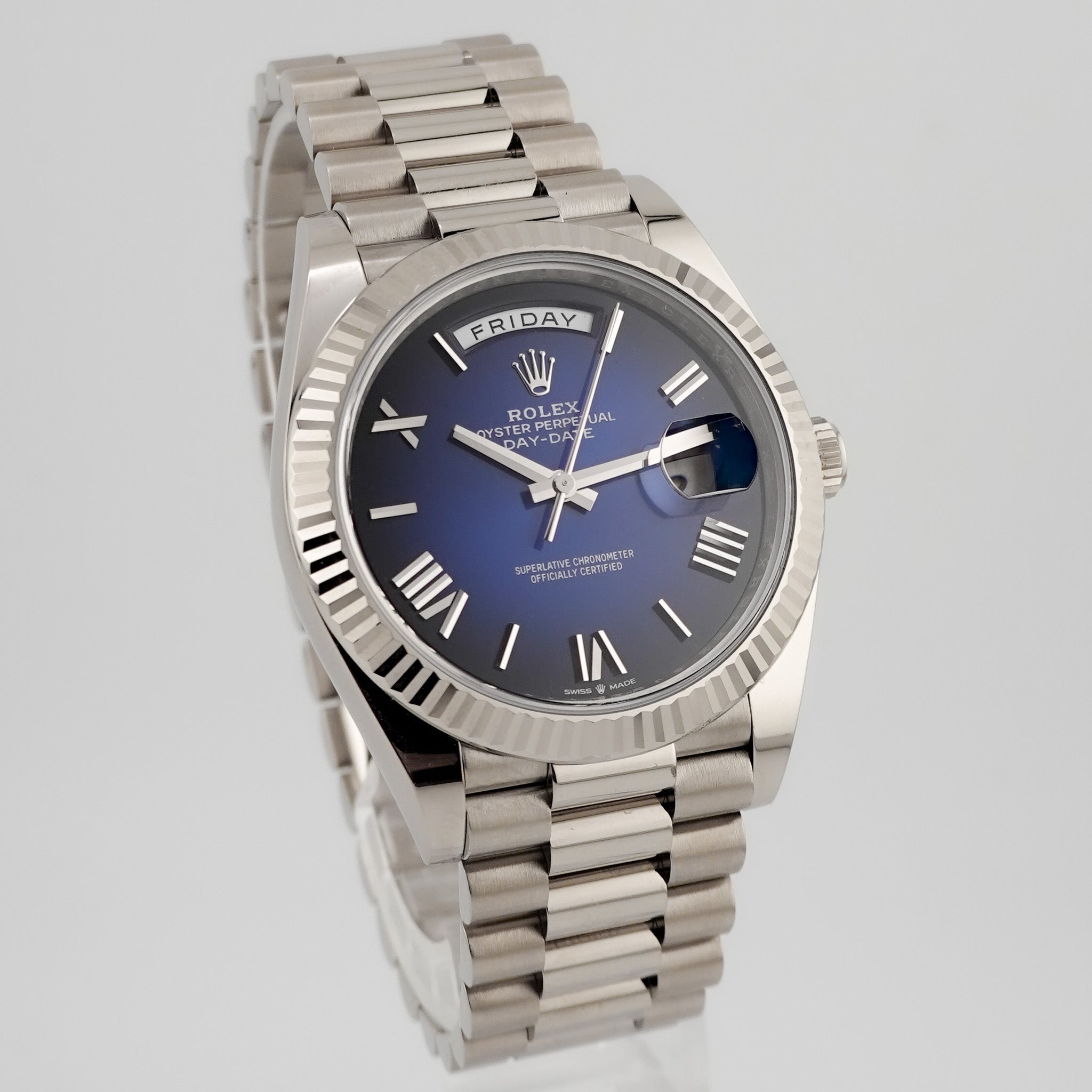 Rolex Day-Date 40 White Gold 228239 Ombre - 2024