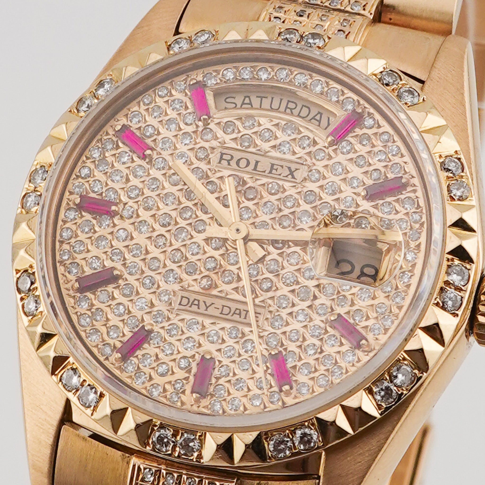Rolex Day-Date 36 Gelbgold 1803 - 1970 - CUSTOM SETTING