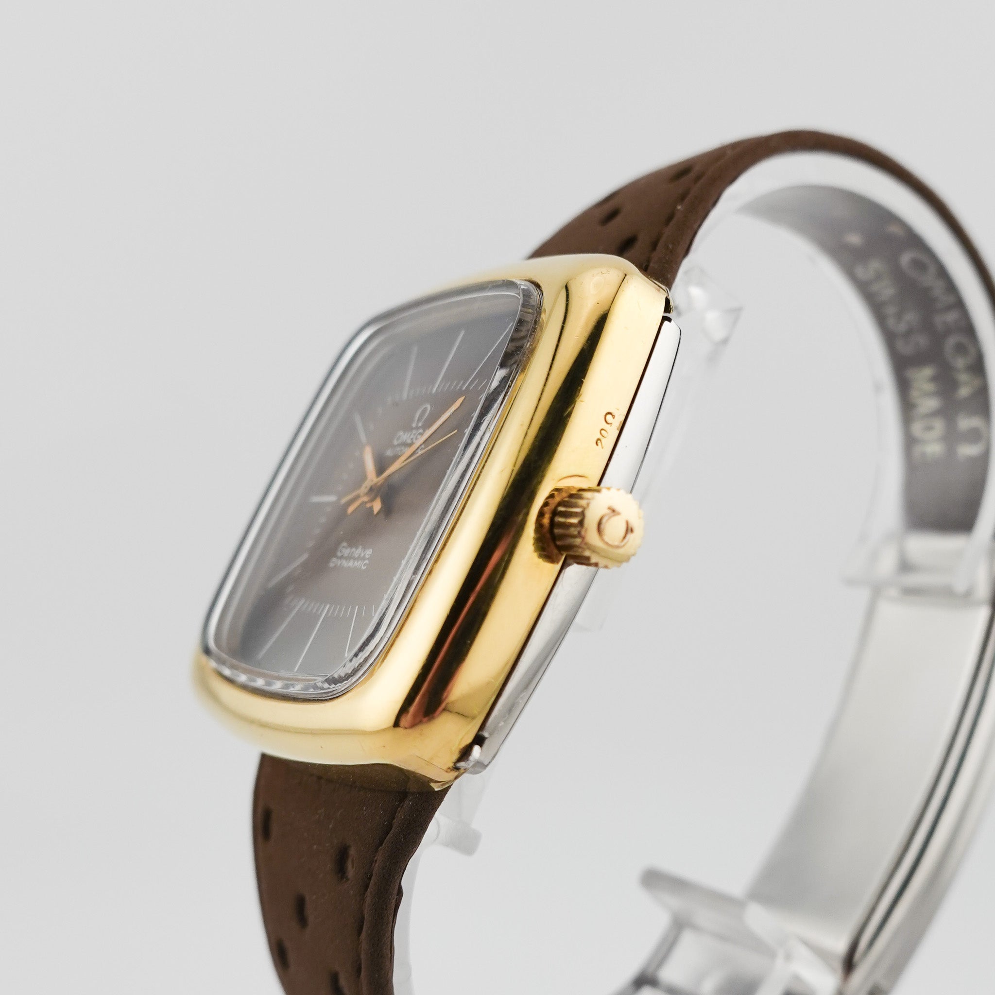 Omega Geneve Dynamic "TV" Jumbo - 166.0189 - vergoldet